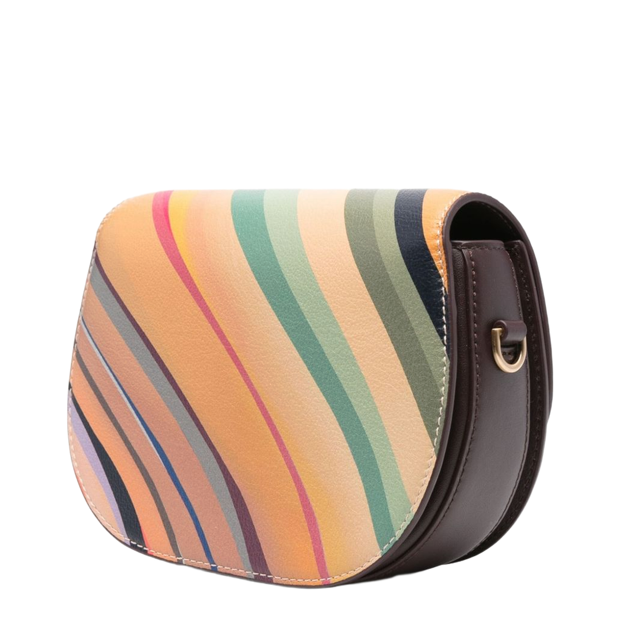Swirl leather crossbody bag