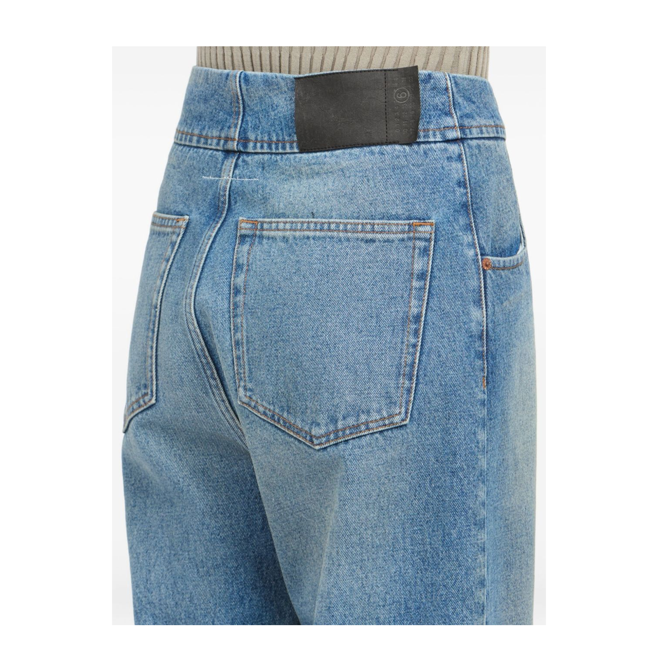 MAYFEYR - Mm6 Maison Margiela - Straight Leg Cotton Denim Jeans - S52LA0235M30058965