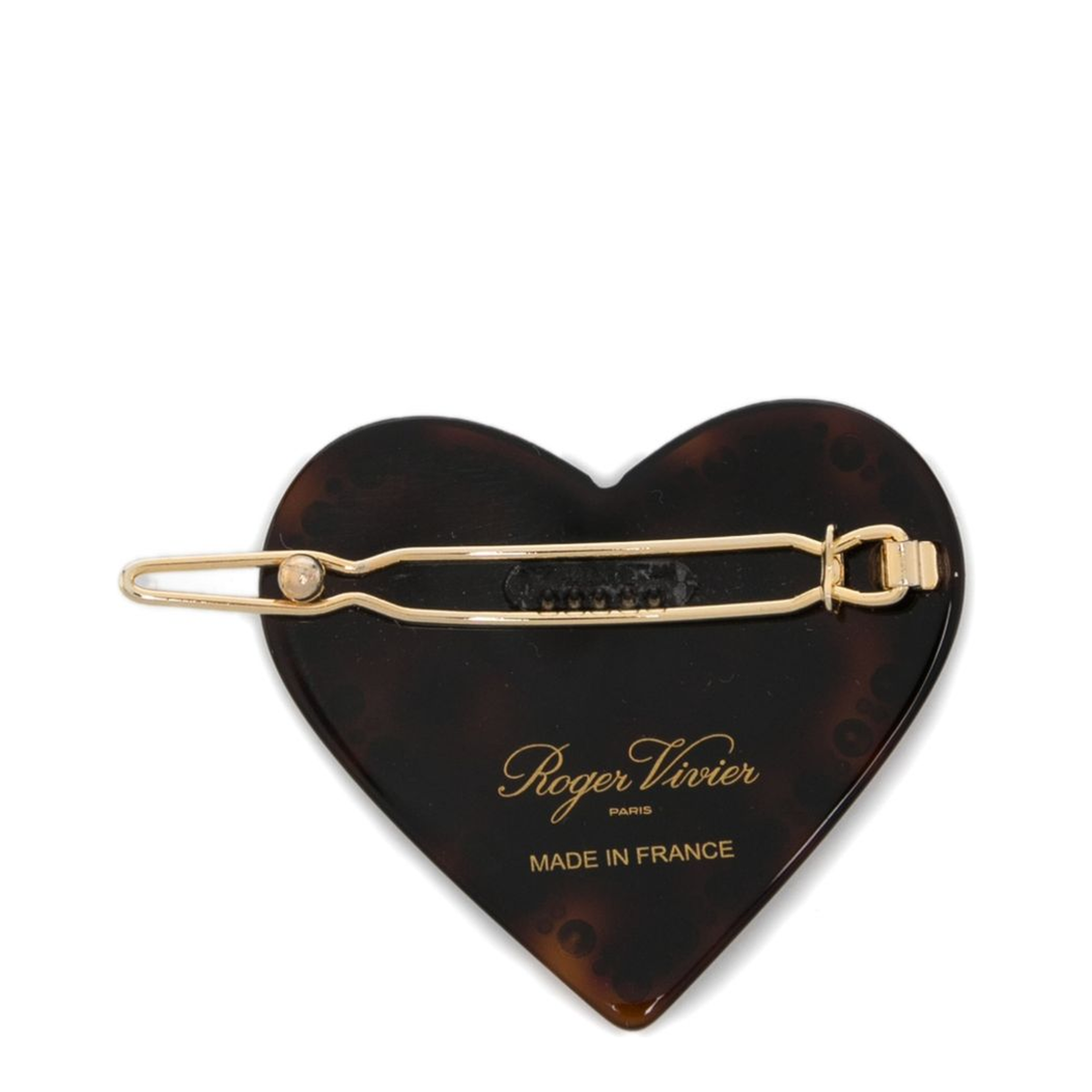 MAYFEYR - Roger Vivier - Heart Strass Hair Clip - REWAC940200AGKTART