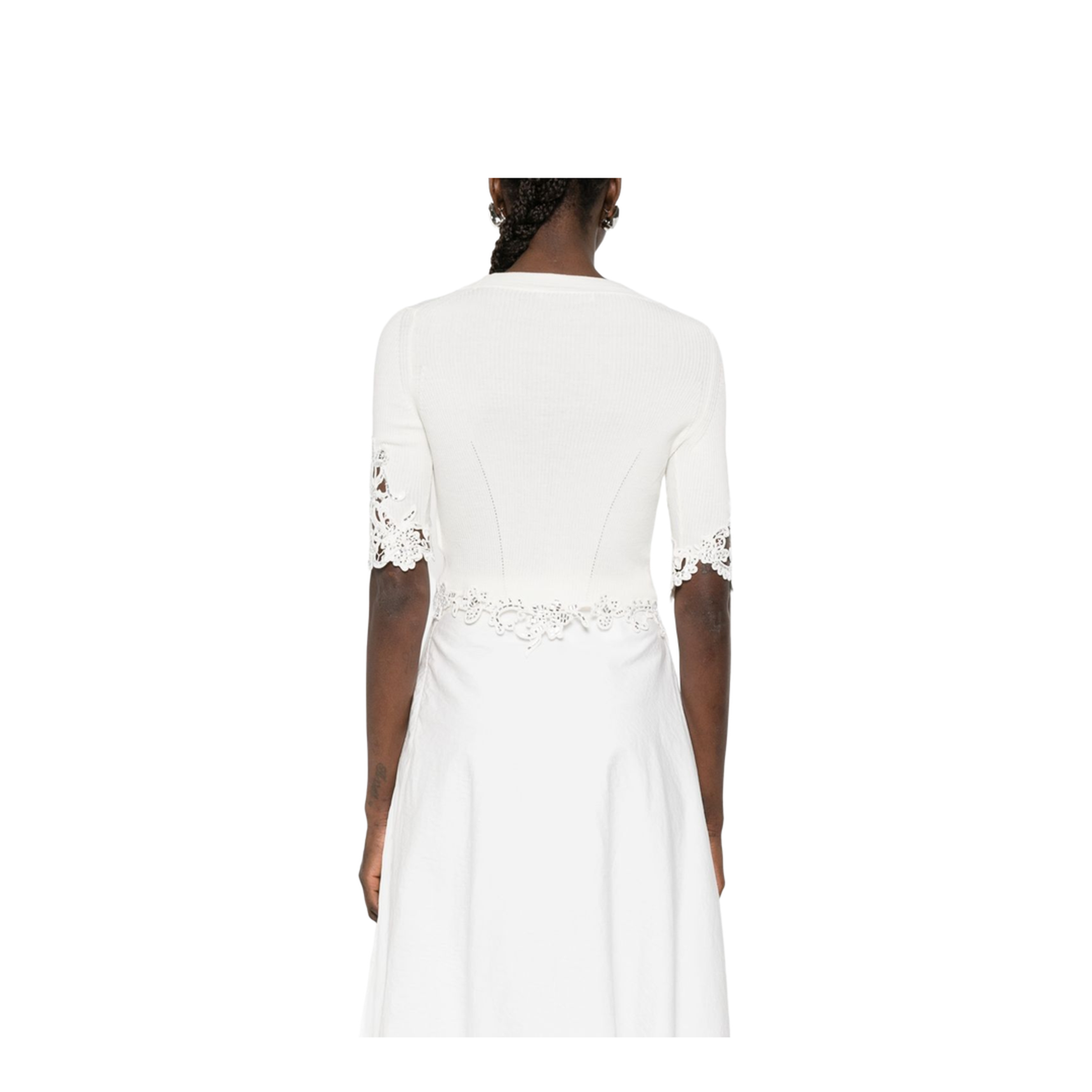 MAYFEYR - Ermanno Scervino - Sweaters White - D485N317APCTZSQ10602