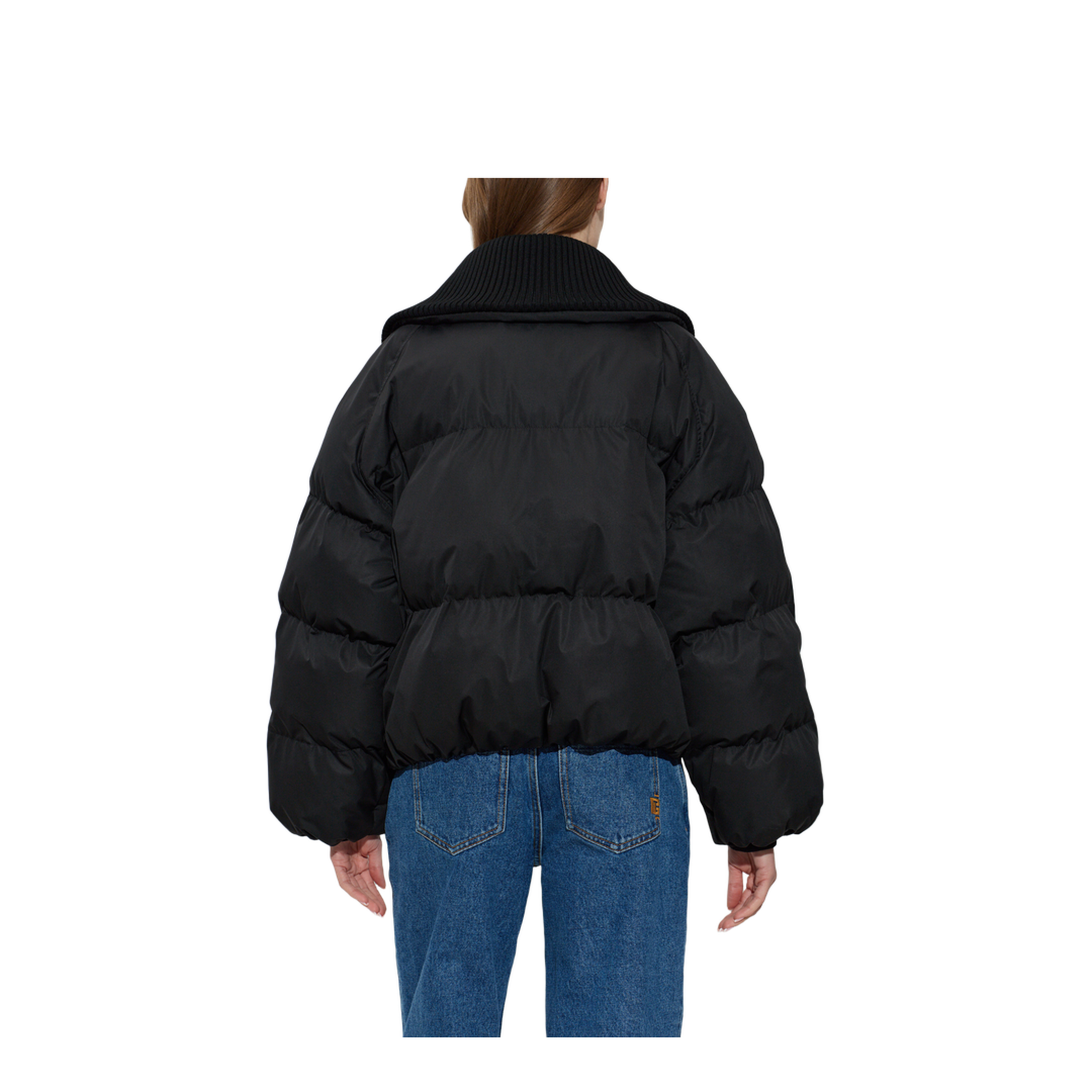Cropped Oversized Padded Jacket