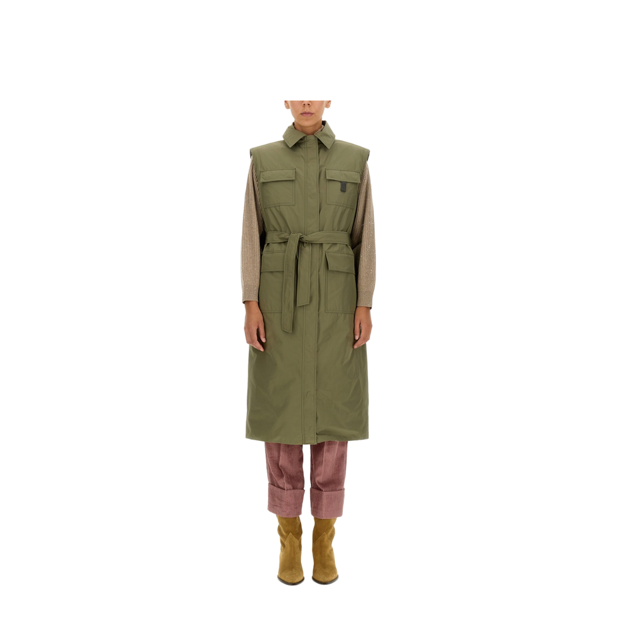 Taffeta Trench Coat