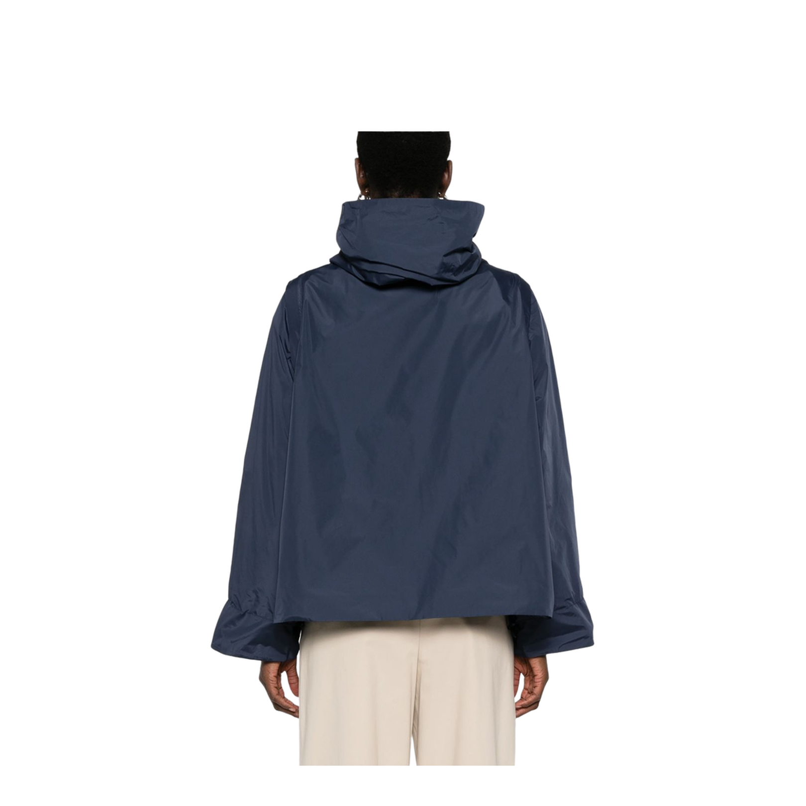 Hooded Blouson Jacket