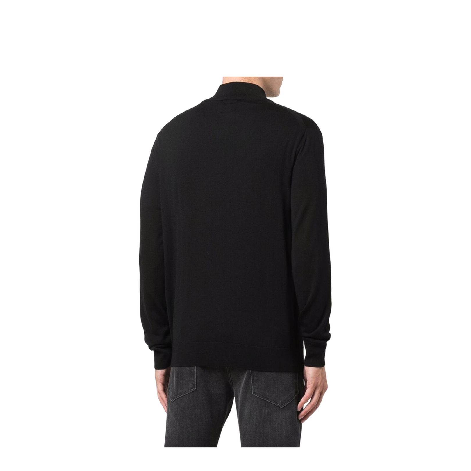 Wool Zipped Cardigan