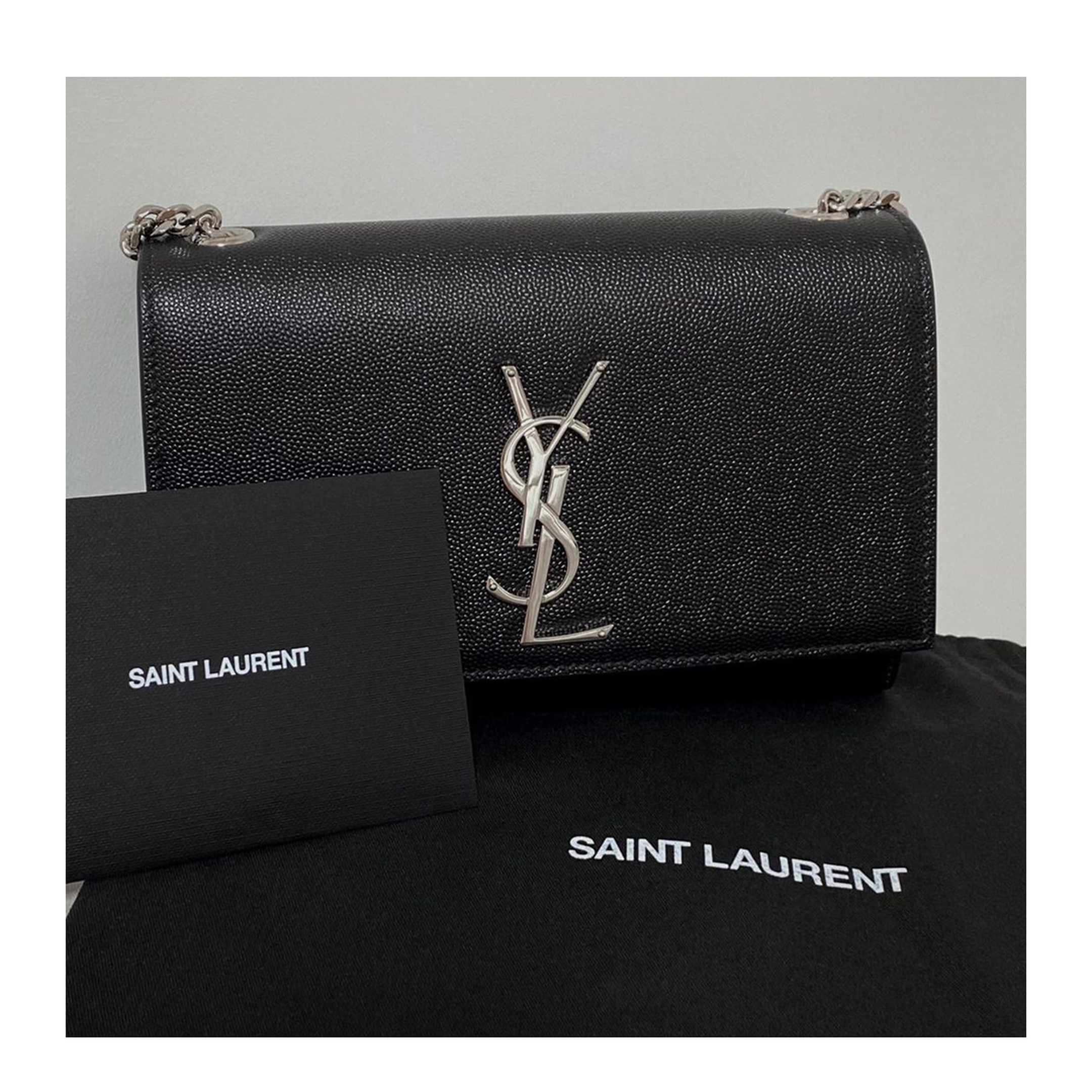 Kate Small Leather Crossbody Bags - Black