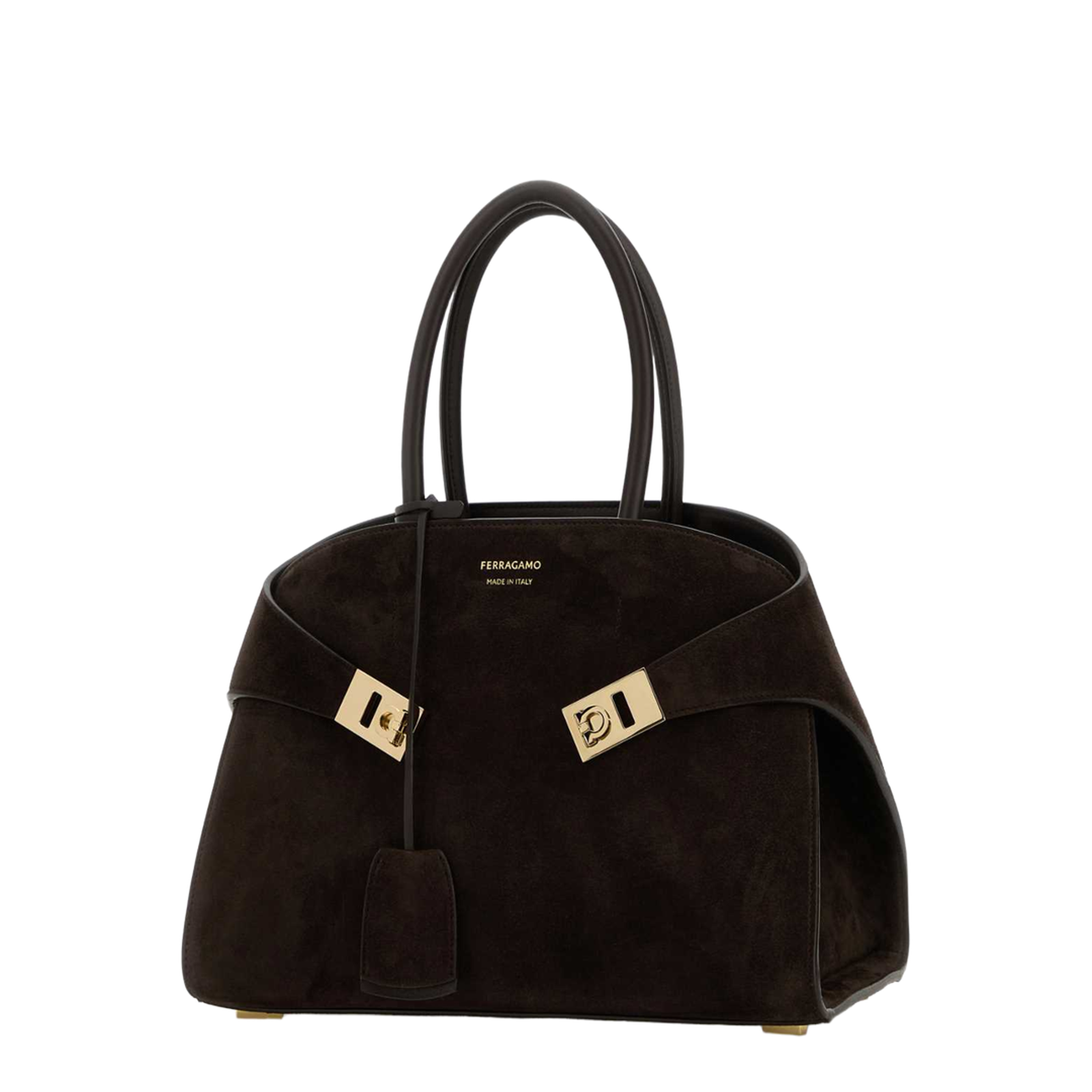 Hug Small Suede Handbag