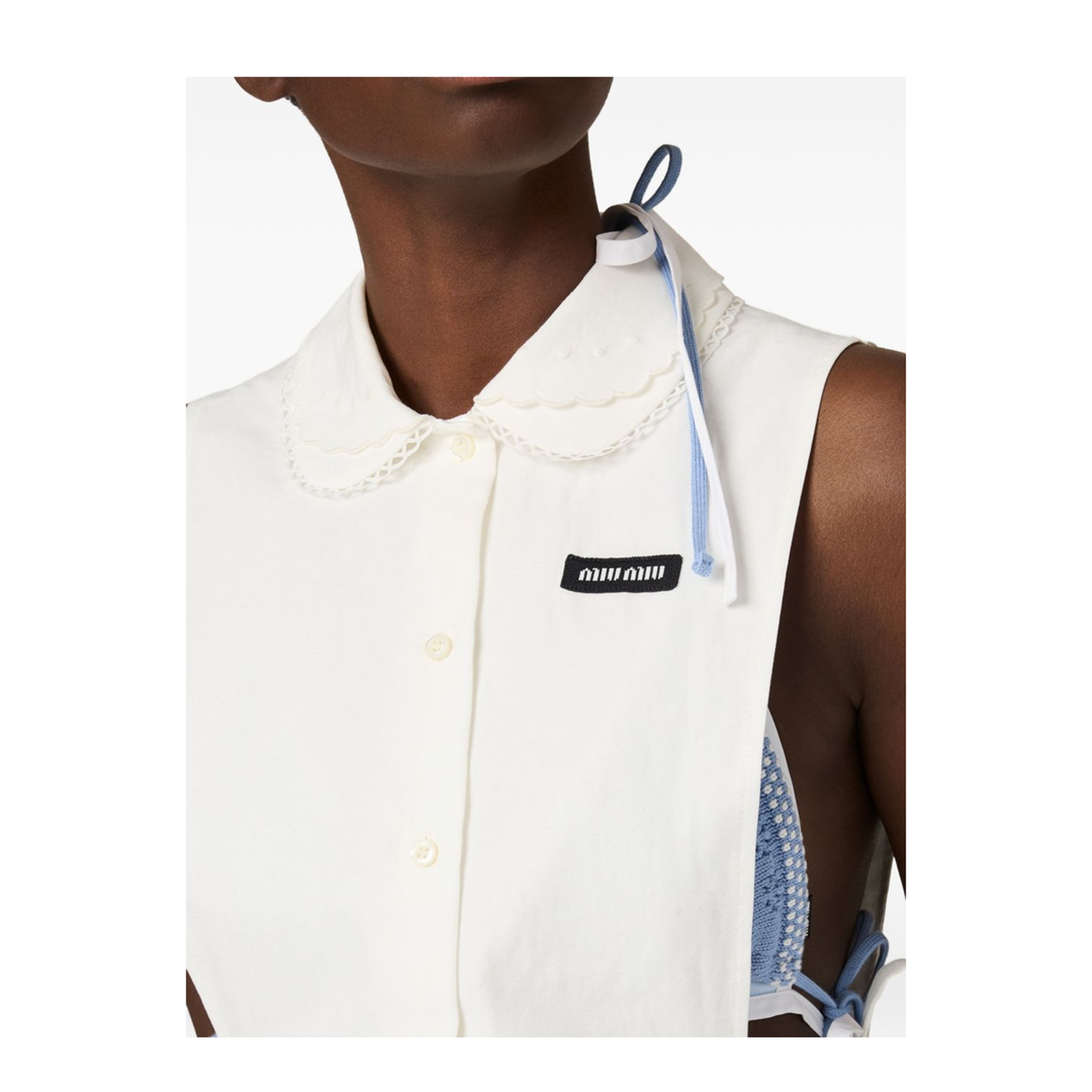 MAYFEYR - Miu Miu - Shirts White - MK2041163MF0009