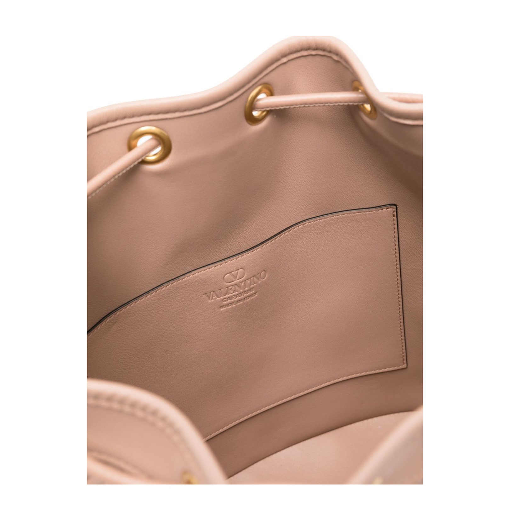 Quiltie 67 Leather Bucket Bag