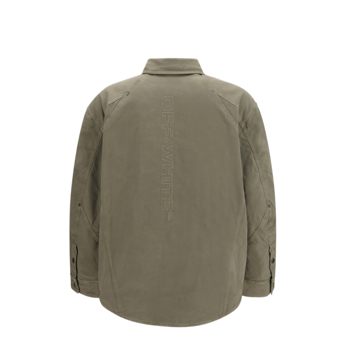 MAYFEYR - Off-White - Racing Staff Cottvel Mil Sport Jacket - OMES01DF26FAB00130312