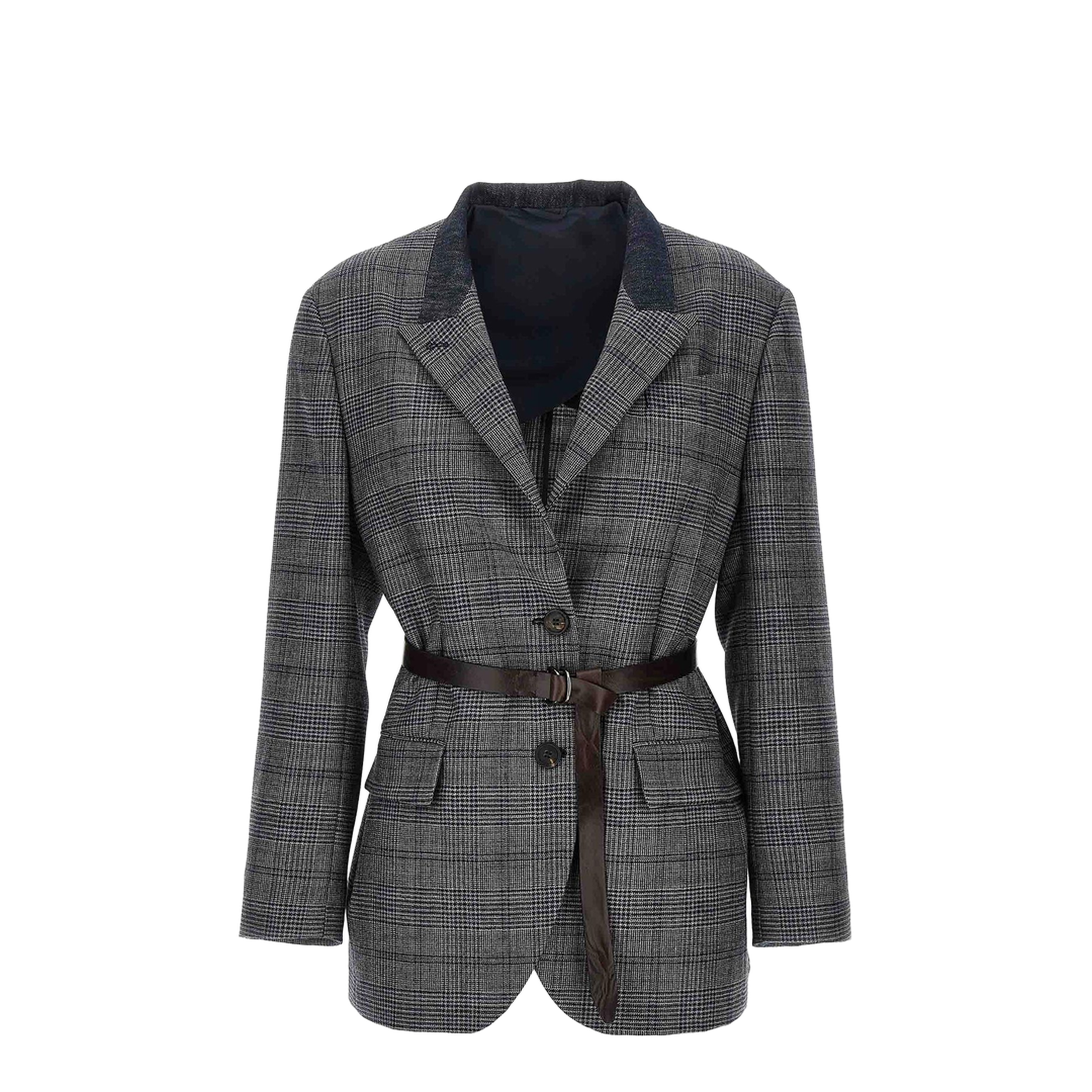 Prince of Wales Patterned Blazer