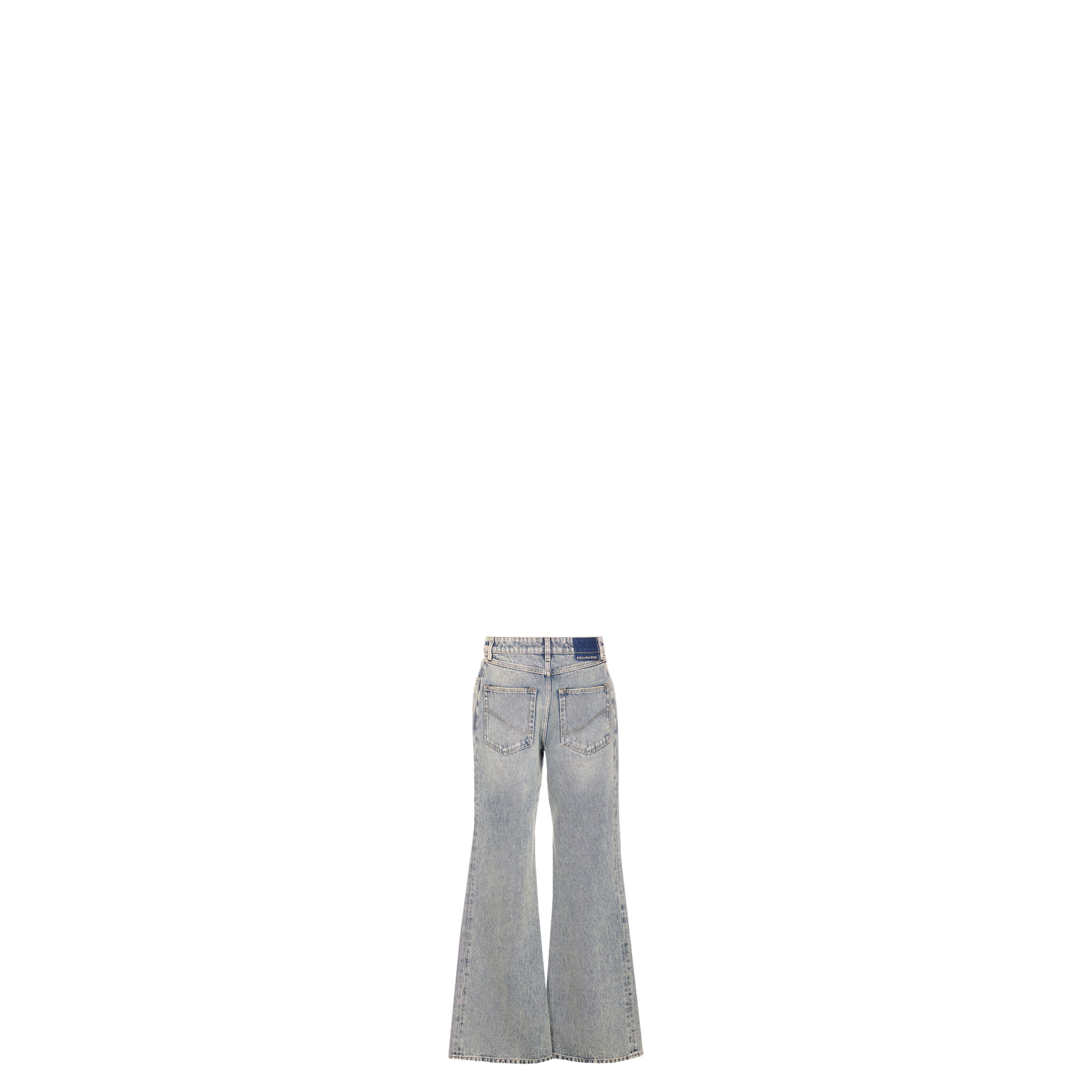 Mid Blue Vintage Wash Bootcut Jeans