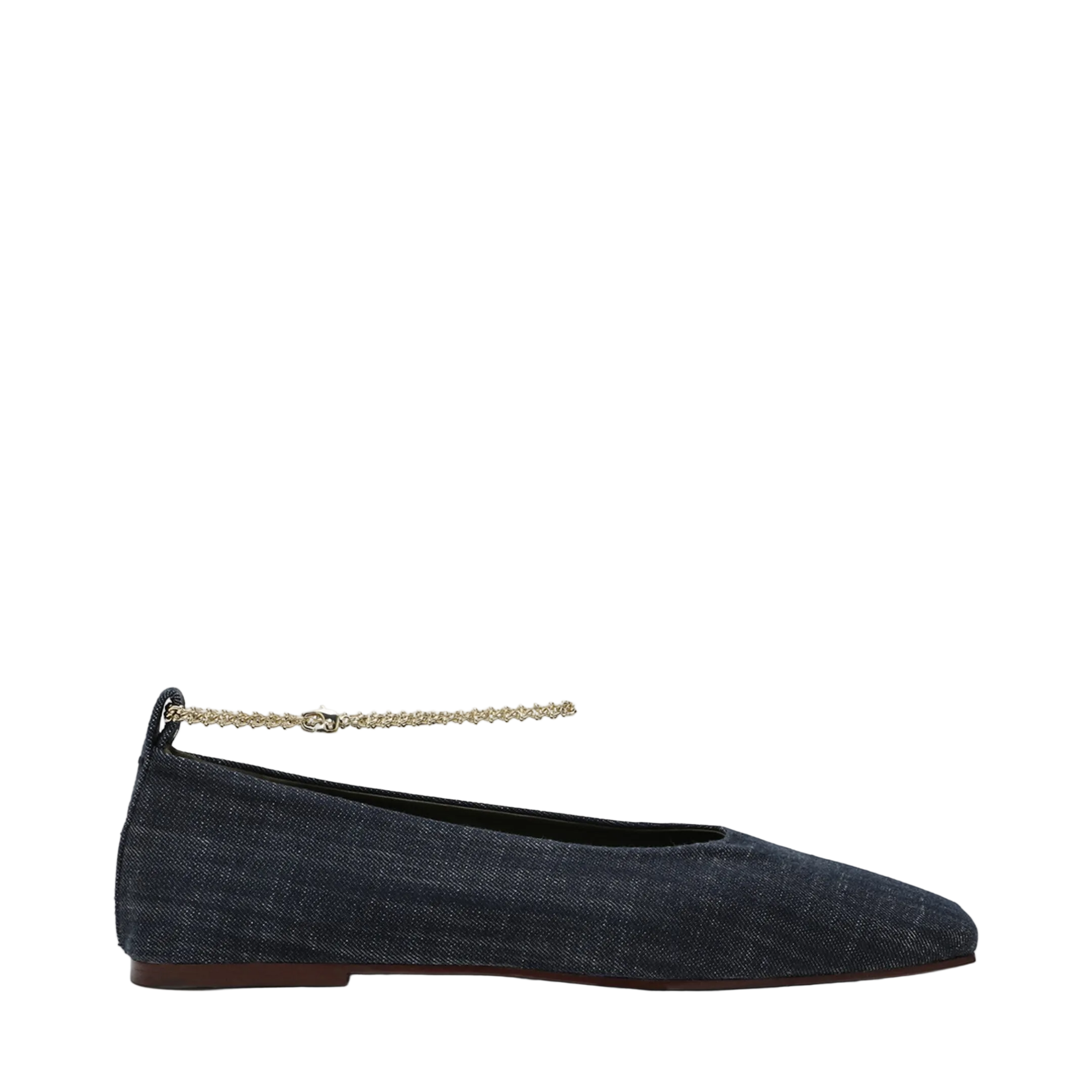 MAYFEYR - Maria Luca - Navy Blue Denim Augusta Ballerina - DL35020D19040731