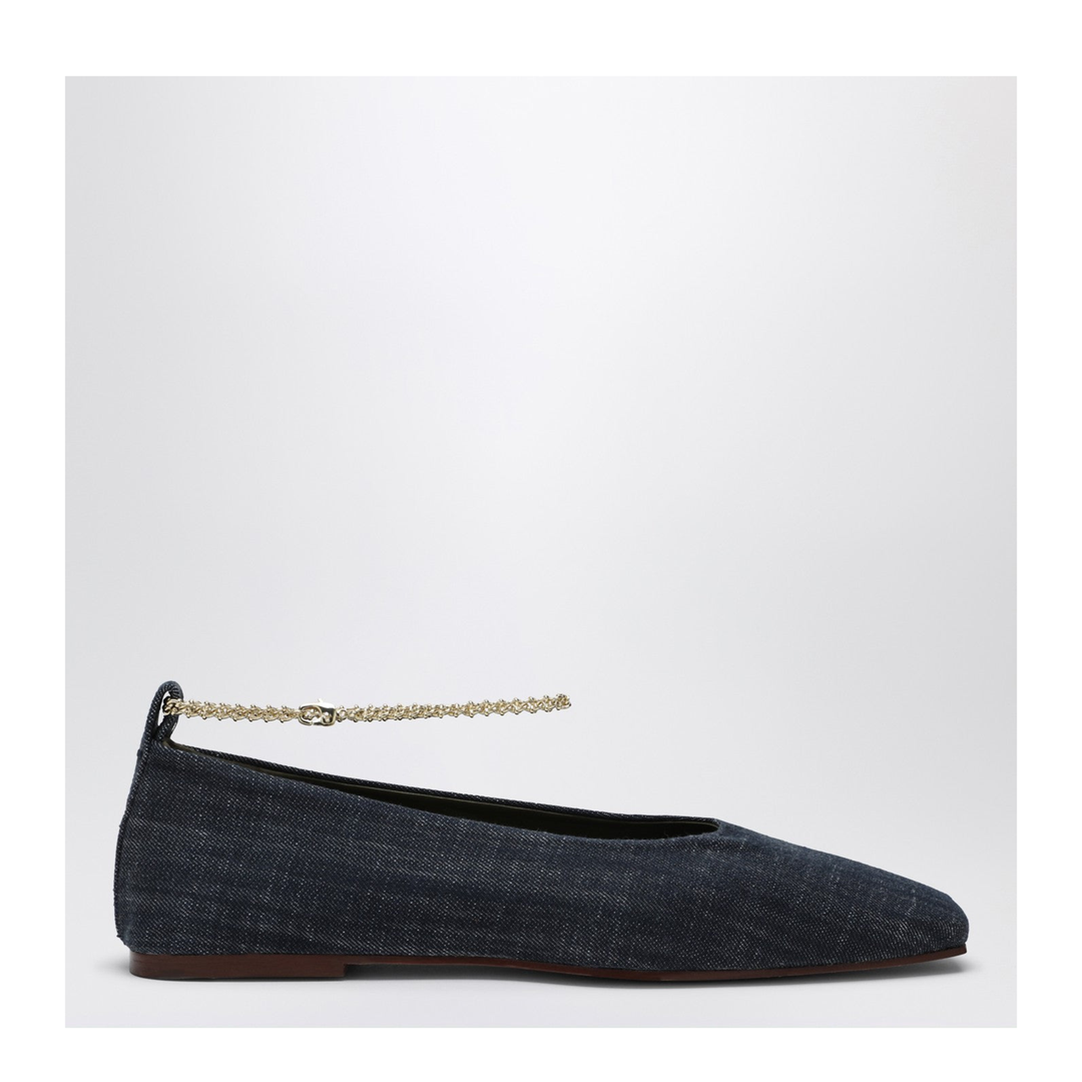 MAYFEYR - Maria Luca - Navy Blue Denim Augusta Ballerina - DL35020D19040731