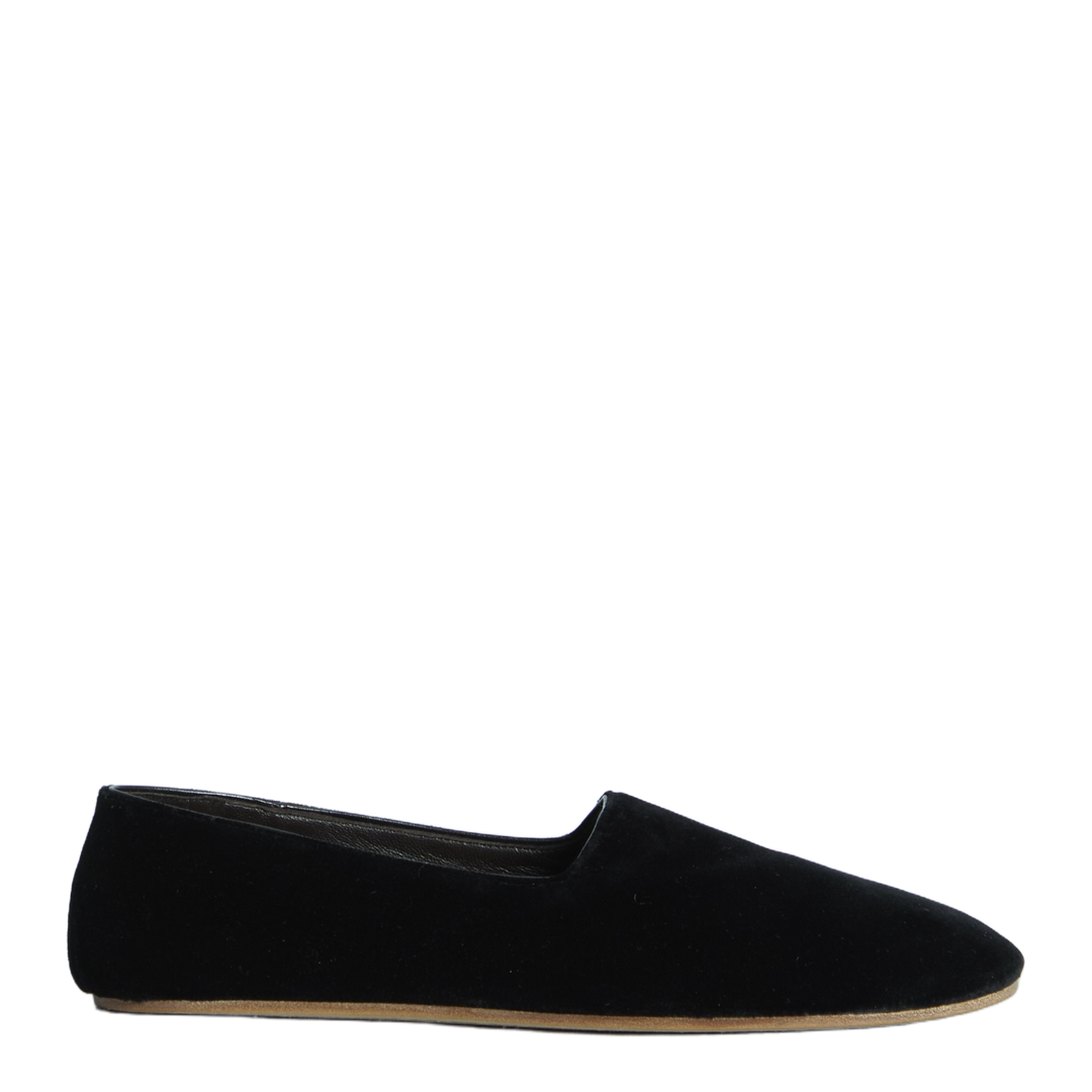 Ponti Velvet Slippers Black