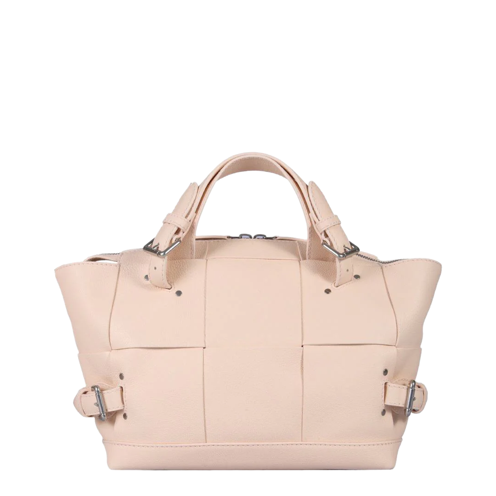 Arco Hobo Leather Handbags - Pink
