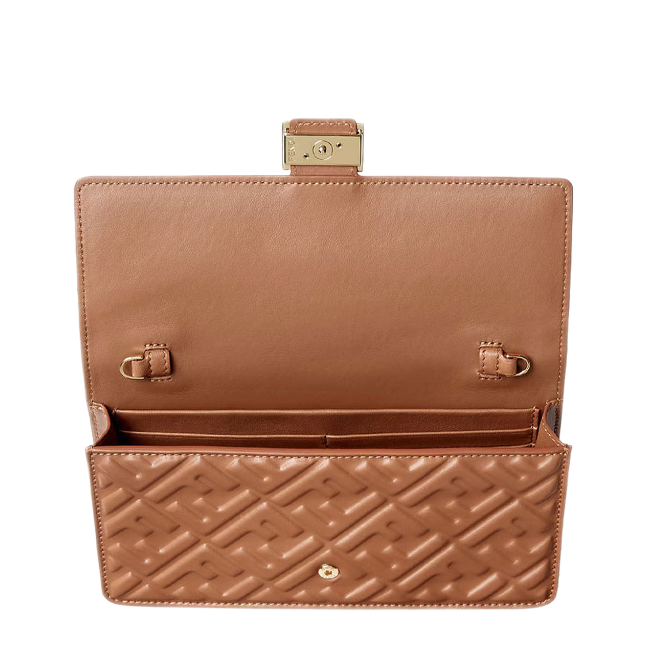 MAYFEYR - Fendi - Wallet On Chain Baguette In Nappa Leather With Ff Motif - 8M0498AAJD