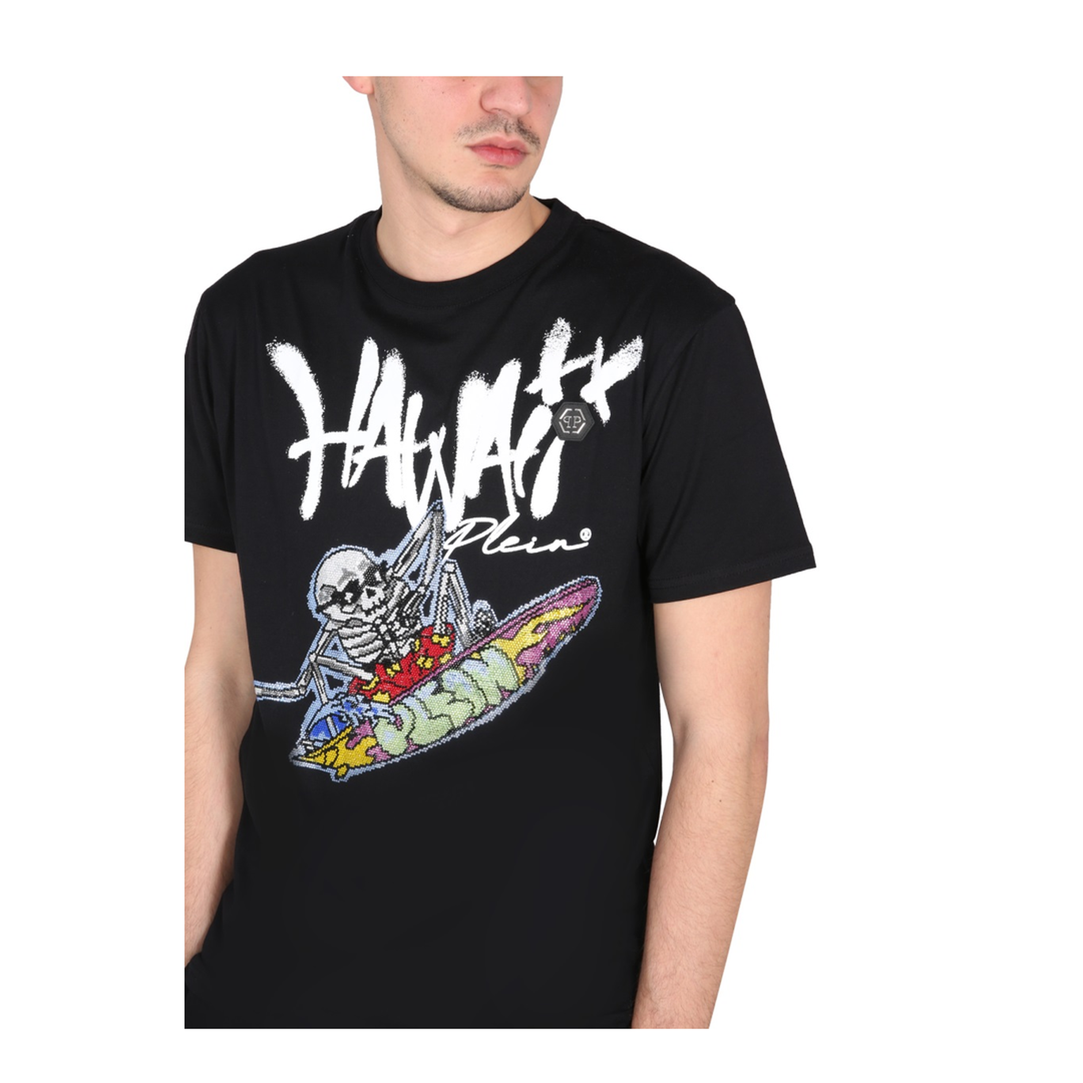 MAYFEYR - PHILIPP PLEIN - Crewneck T Shirt - SACCMTK6115PJY002N02