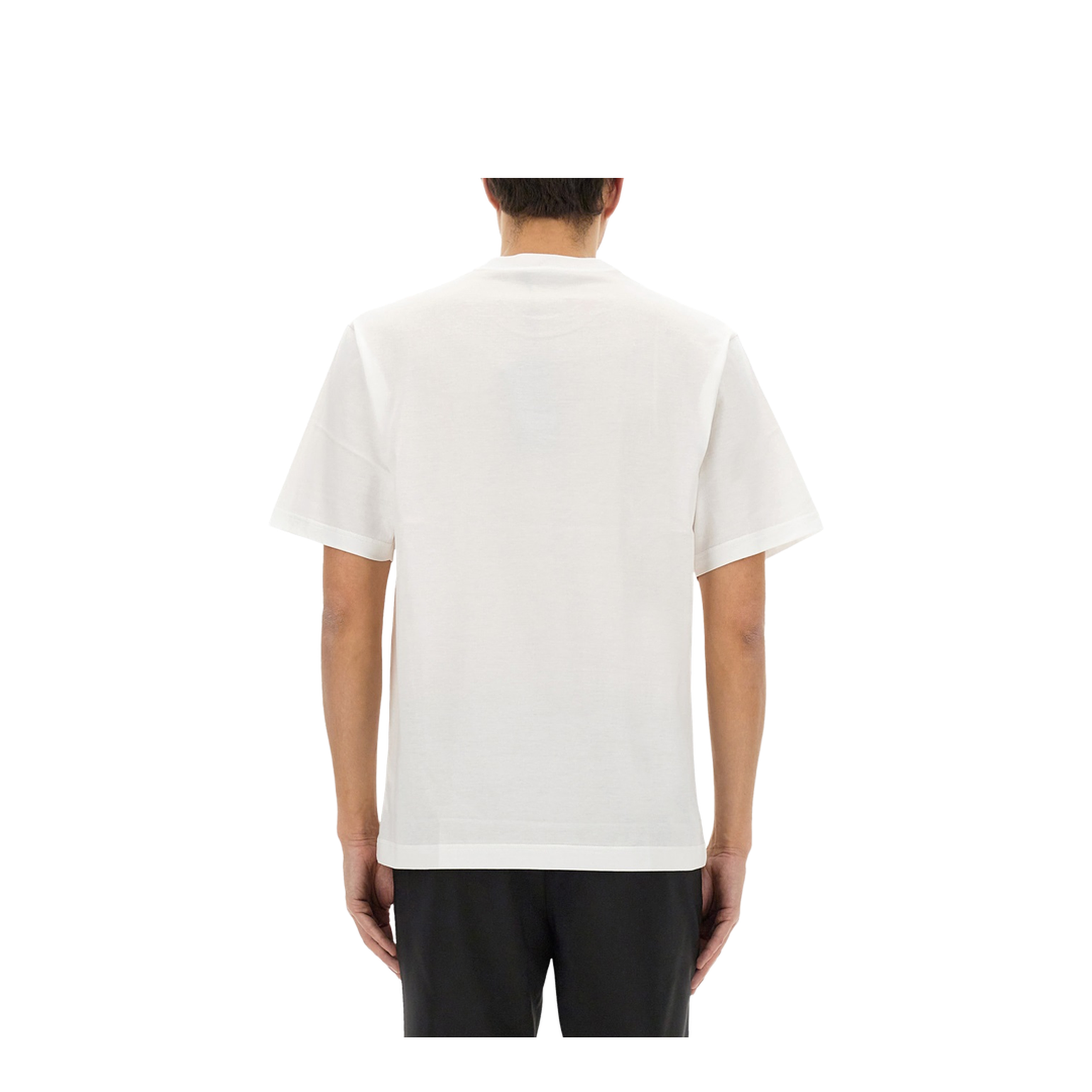 Cotton T-Shirt with "Italian Holiday" Print