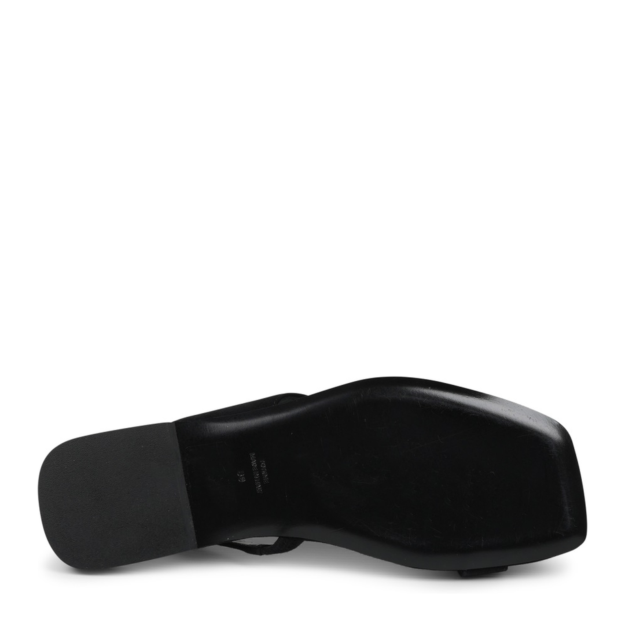 MAYFEYR - Toteme - Suede Sandal - 252WAS0202LE0012BLACK001