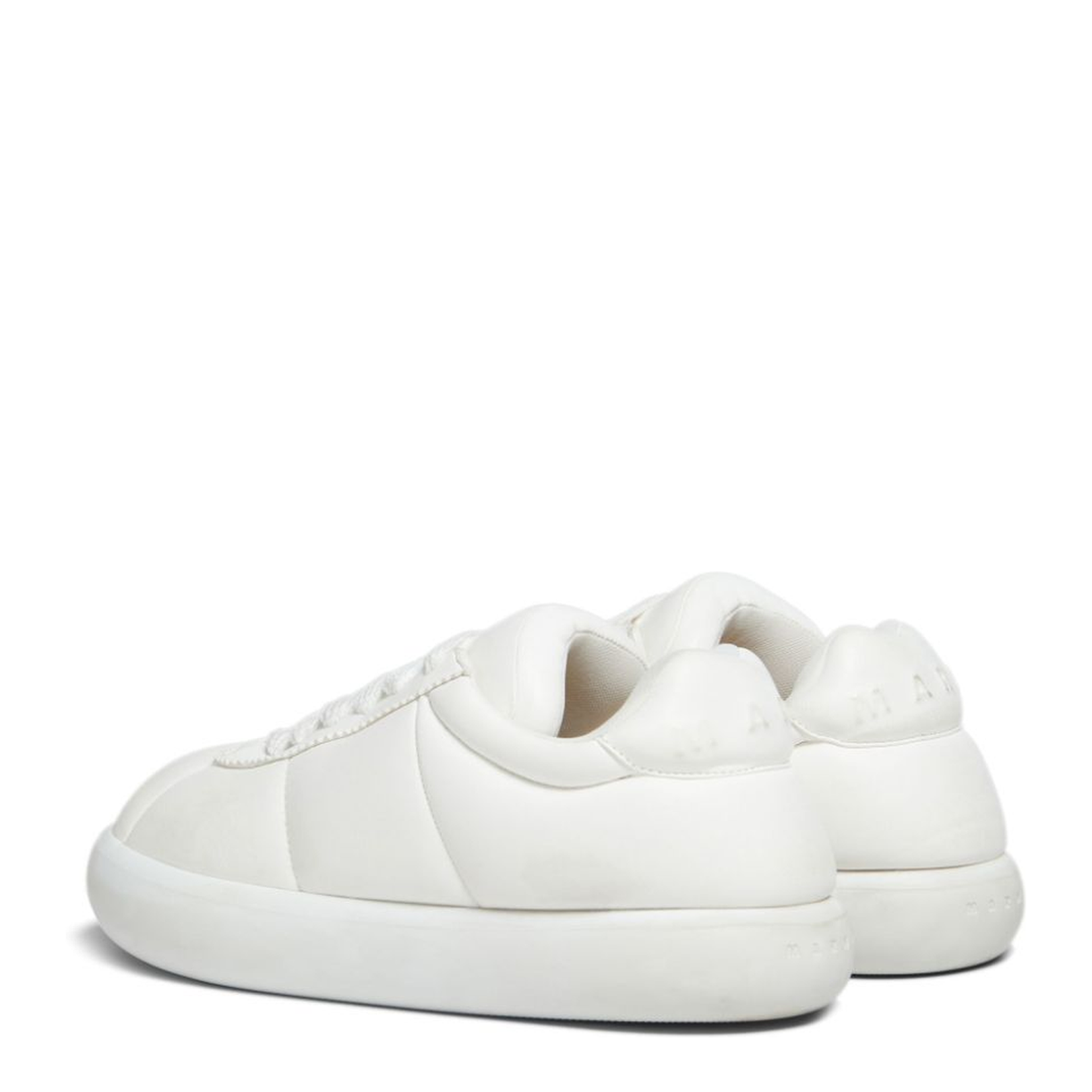 White Leather BigFoot 2.0 Sneaker