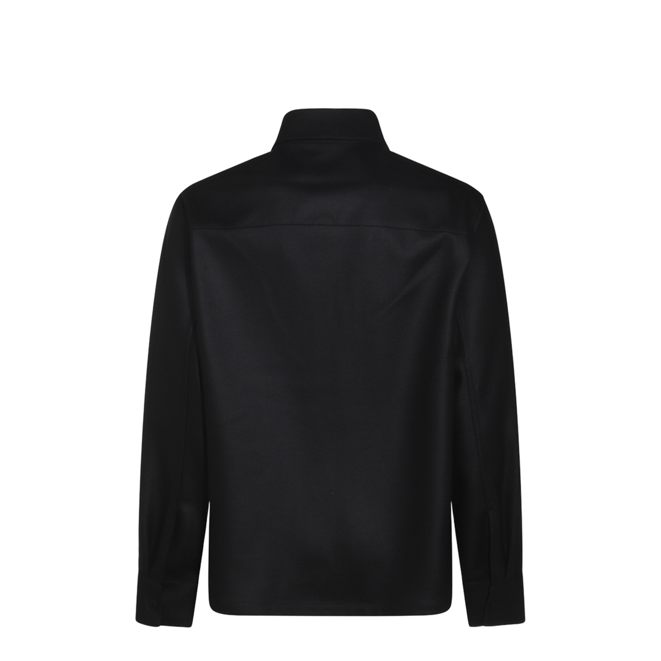 Wool Shirt Black