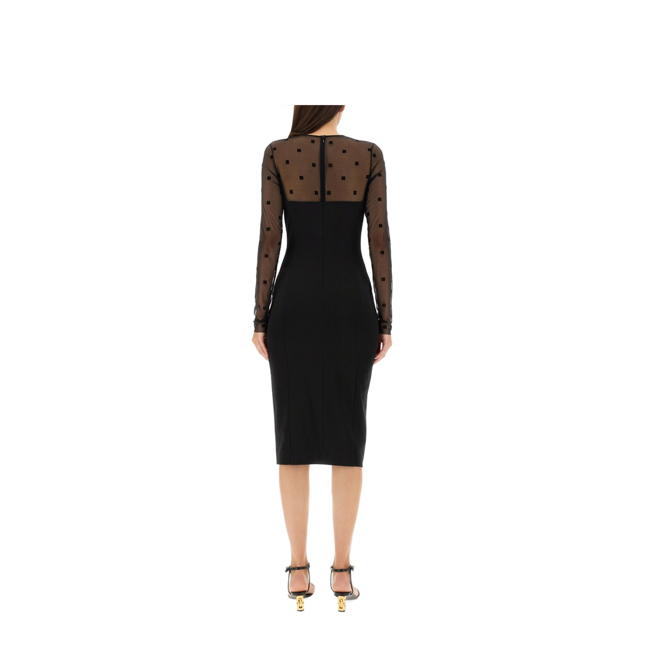 Dress with 4G Pattern