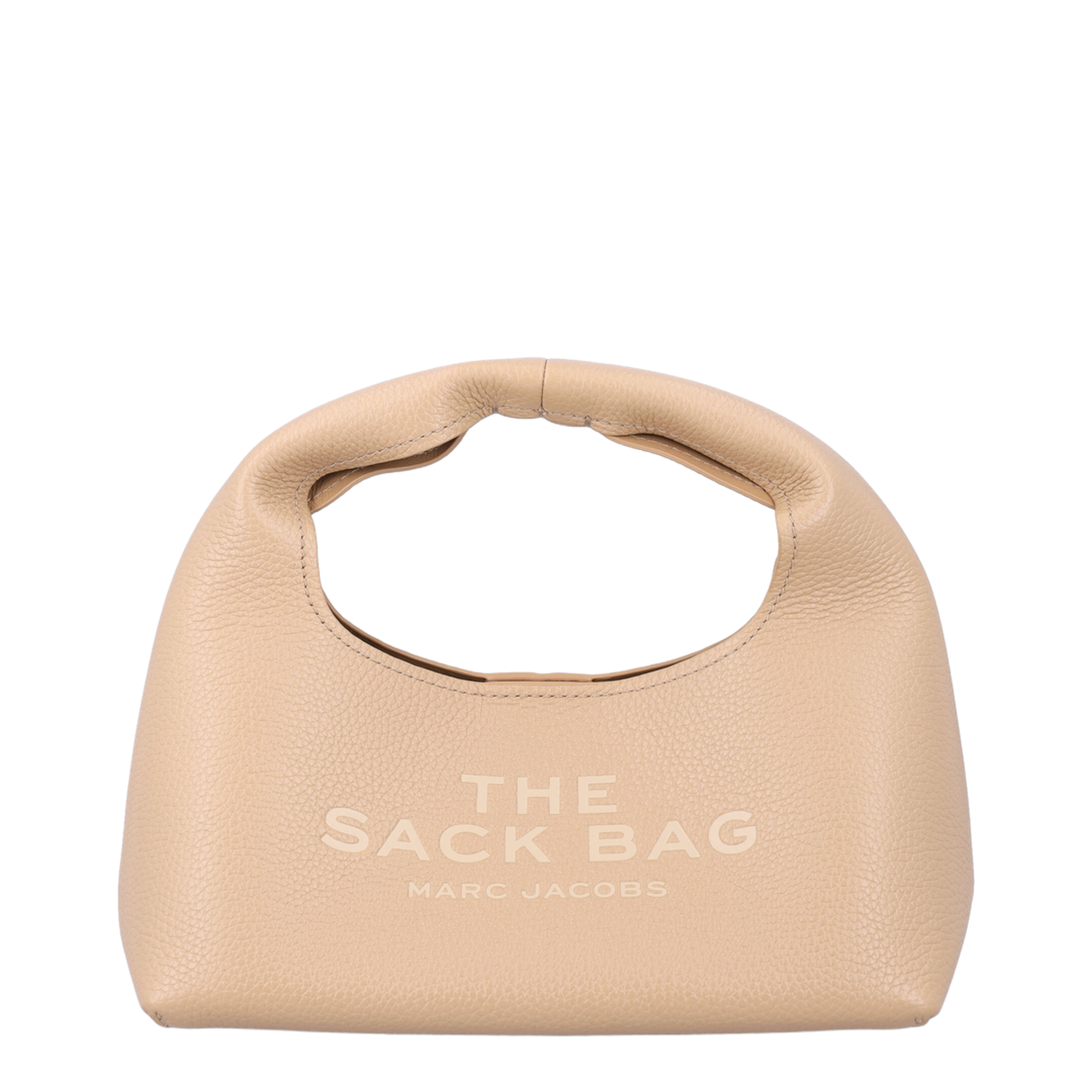 Beige Leather Handbag