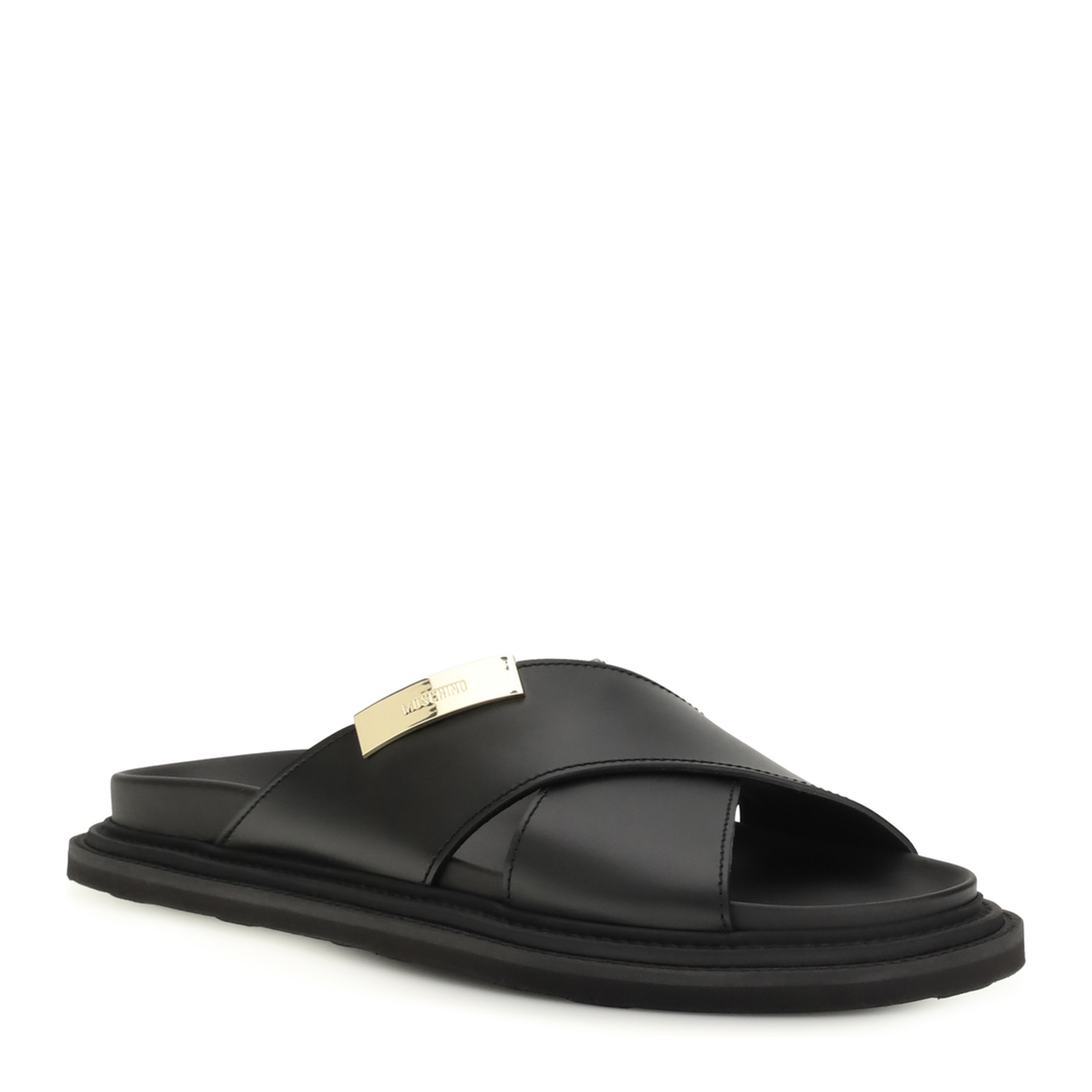 MAYFEYR - Moschino - Leather Sandals - MB28063G0OGA0