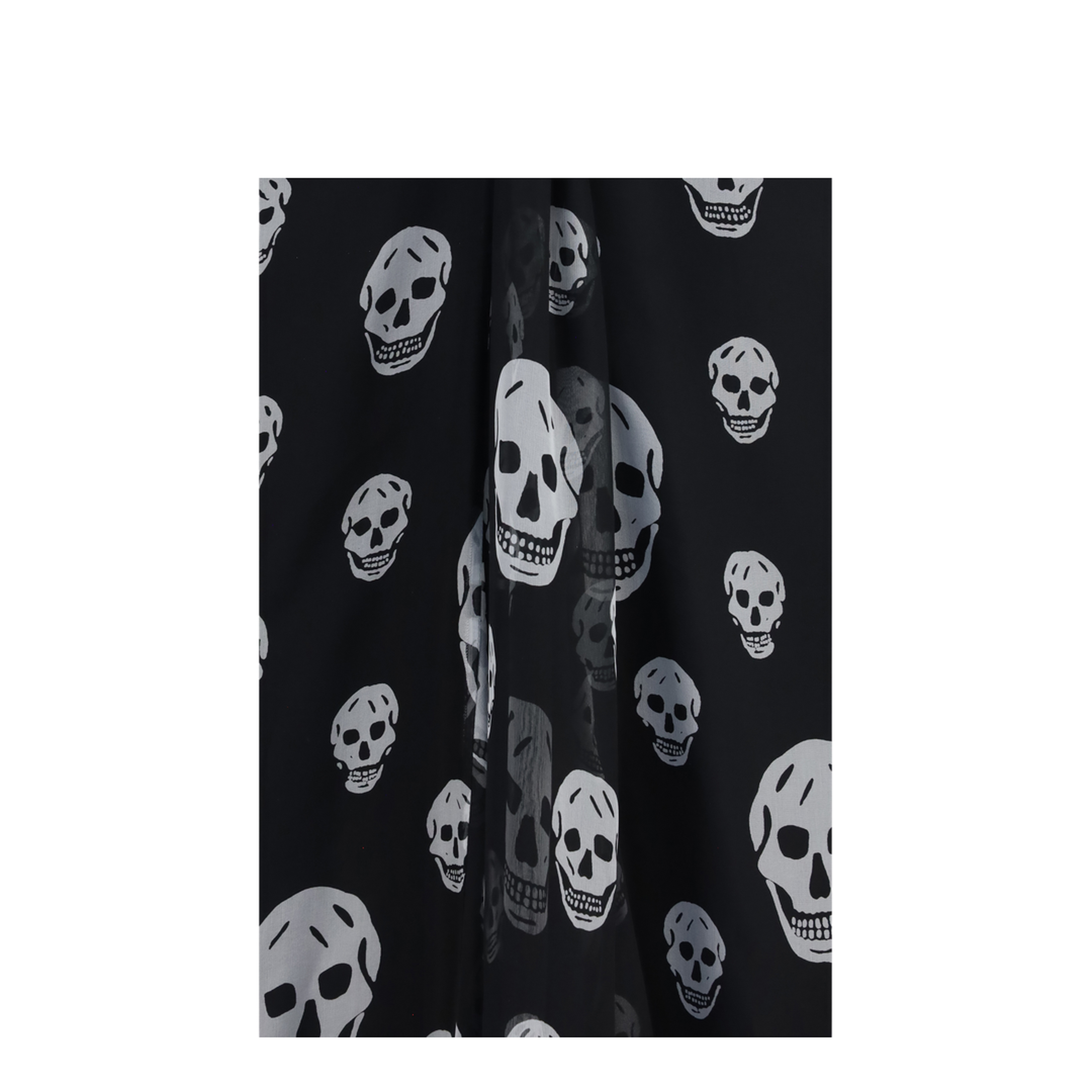 MAYFEYR - Alexander Mcqueen - Draped Long Skull Skirt - 876822QDAPZ