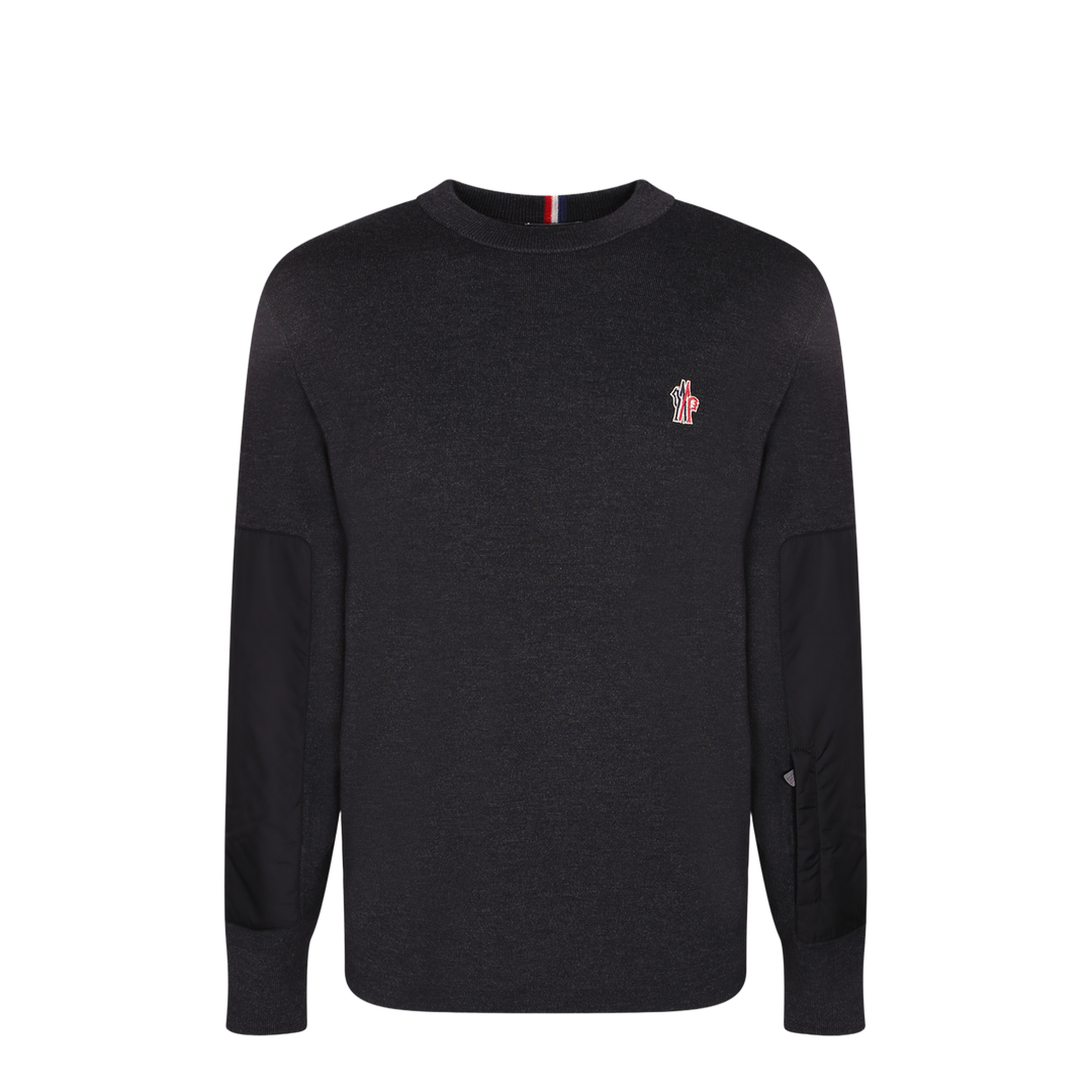 Long Sleeve Sweater in Mixed Fabric