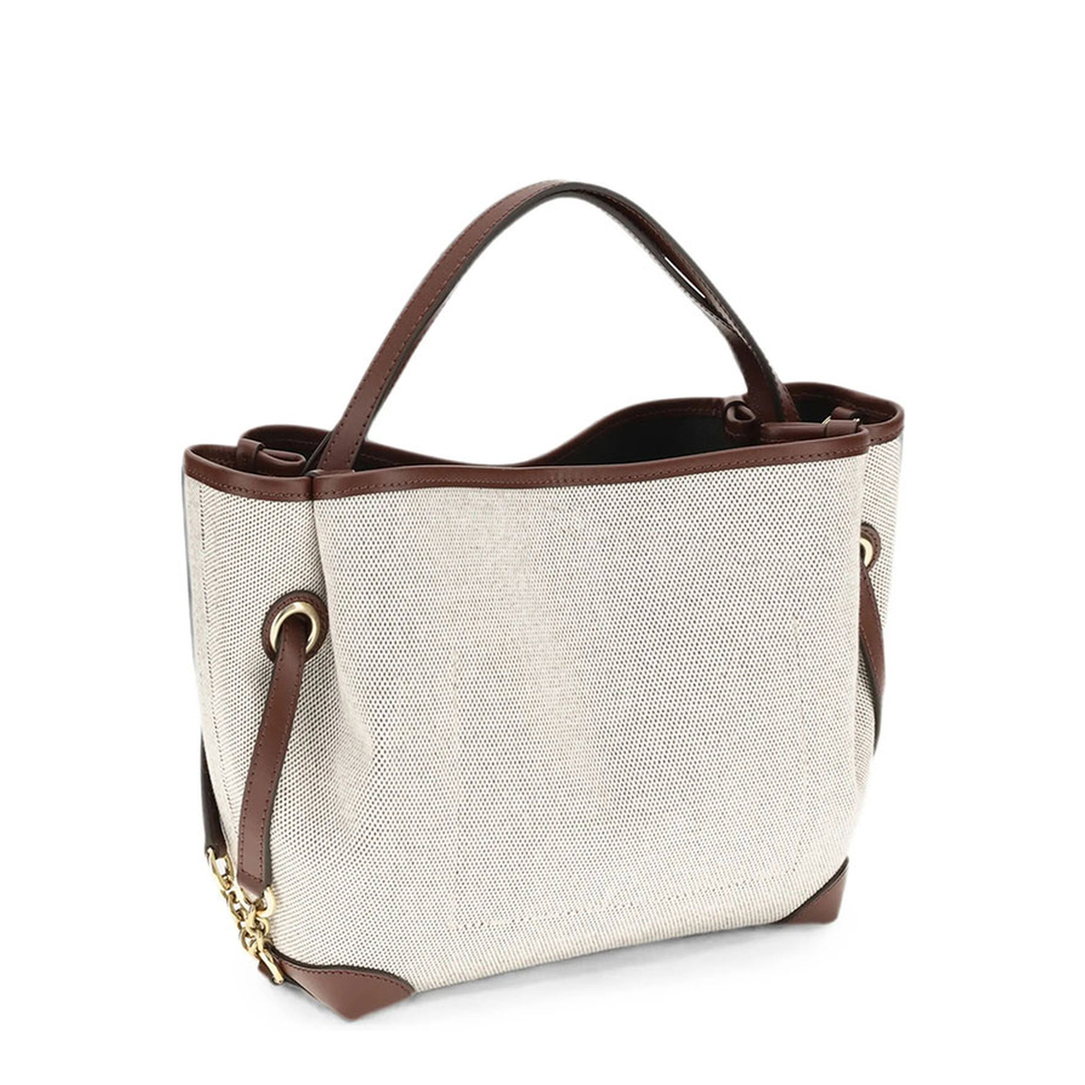 MAYFEYR - Chloè - Small Clover Double Carry Bag In Canvas - CH26AS656S6327M