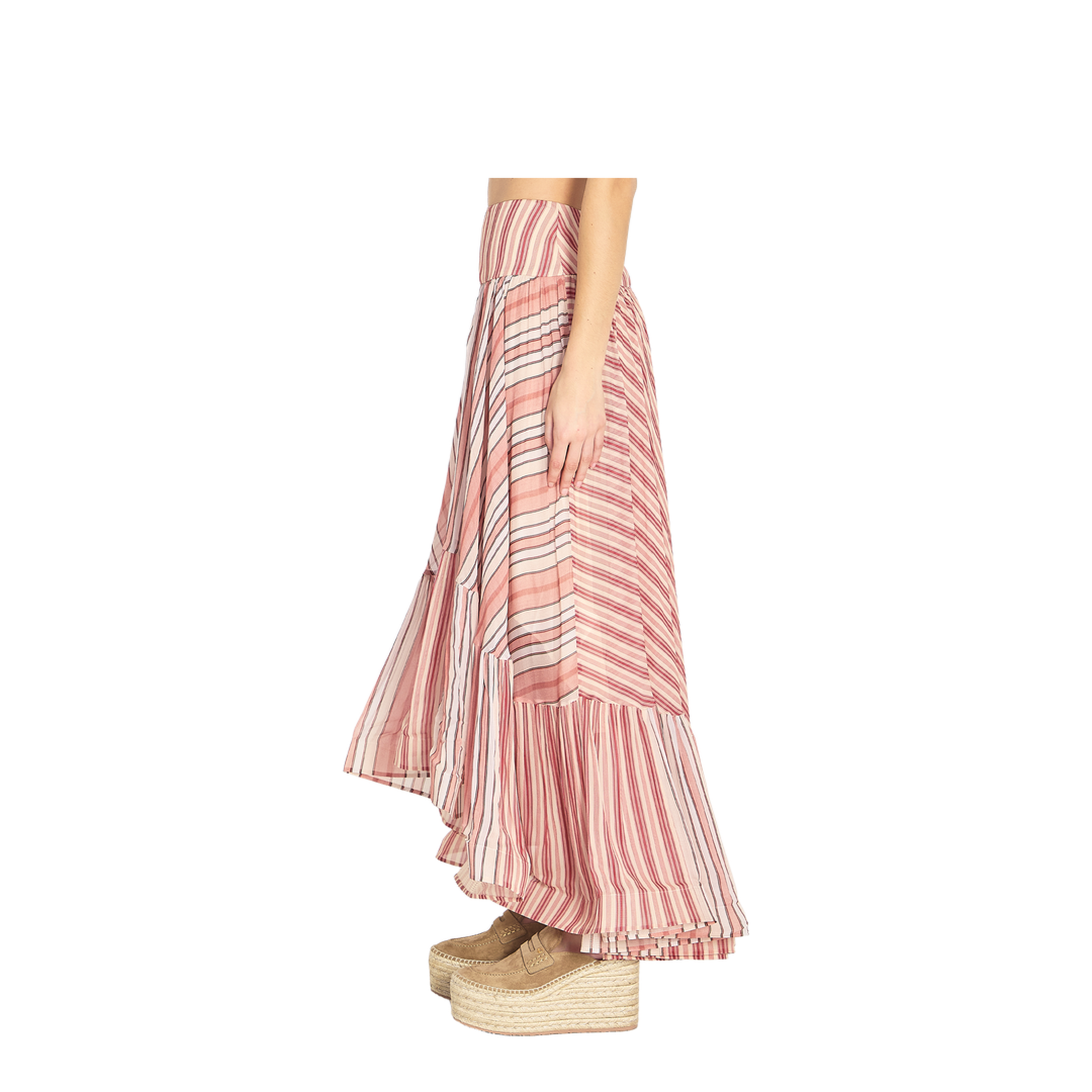 Bohémien Rebellion Midi Skirt