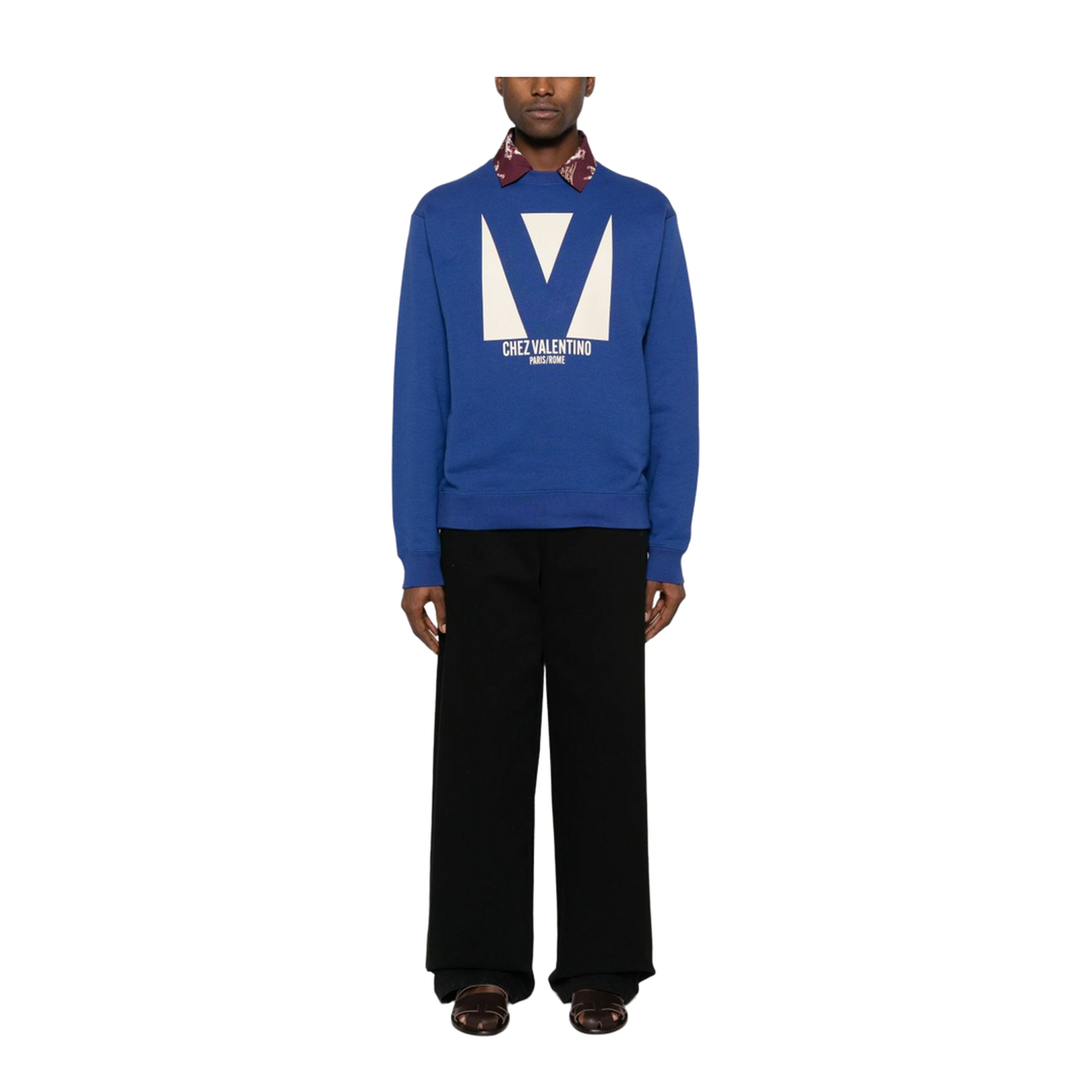 Valentino Chez Valentino Print Sweatshirt
