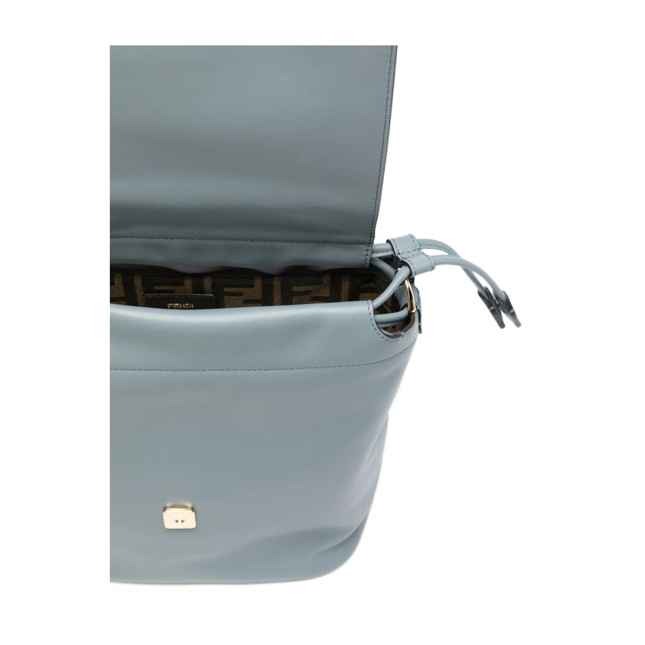 Women's Backpack Leather Blue