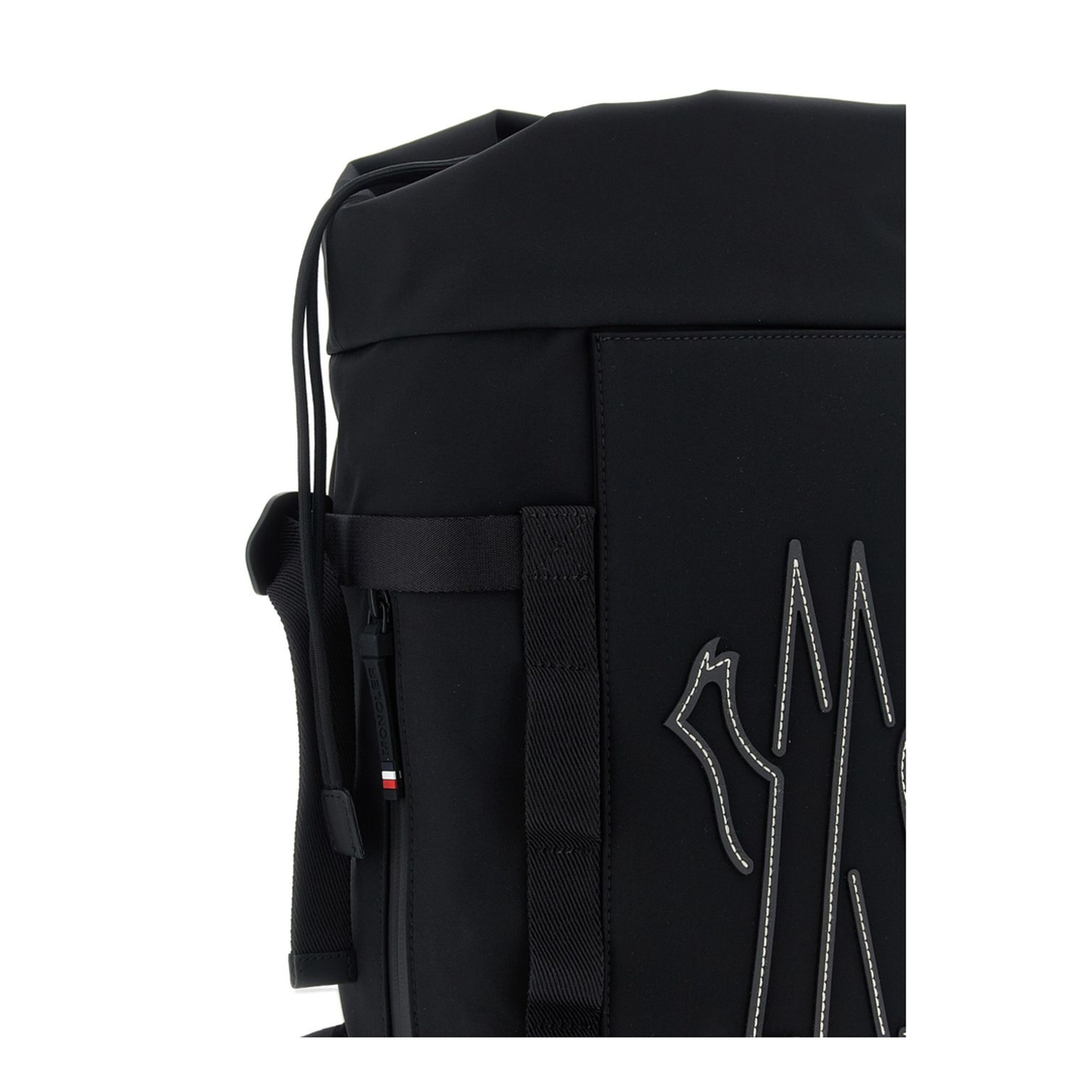 Black Technical Fabric Backpack