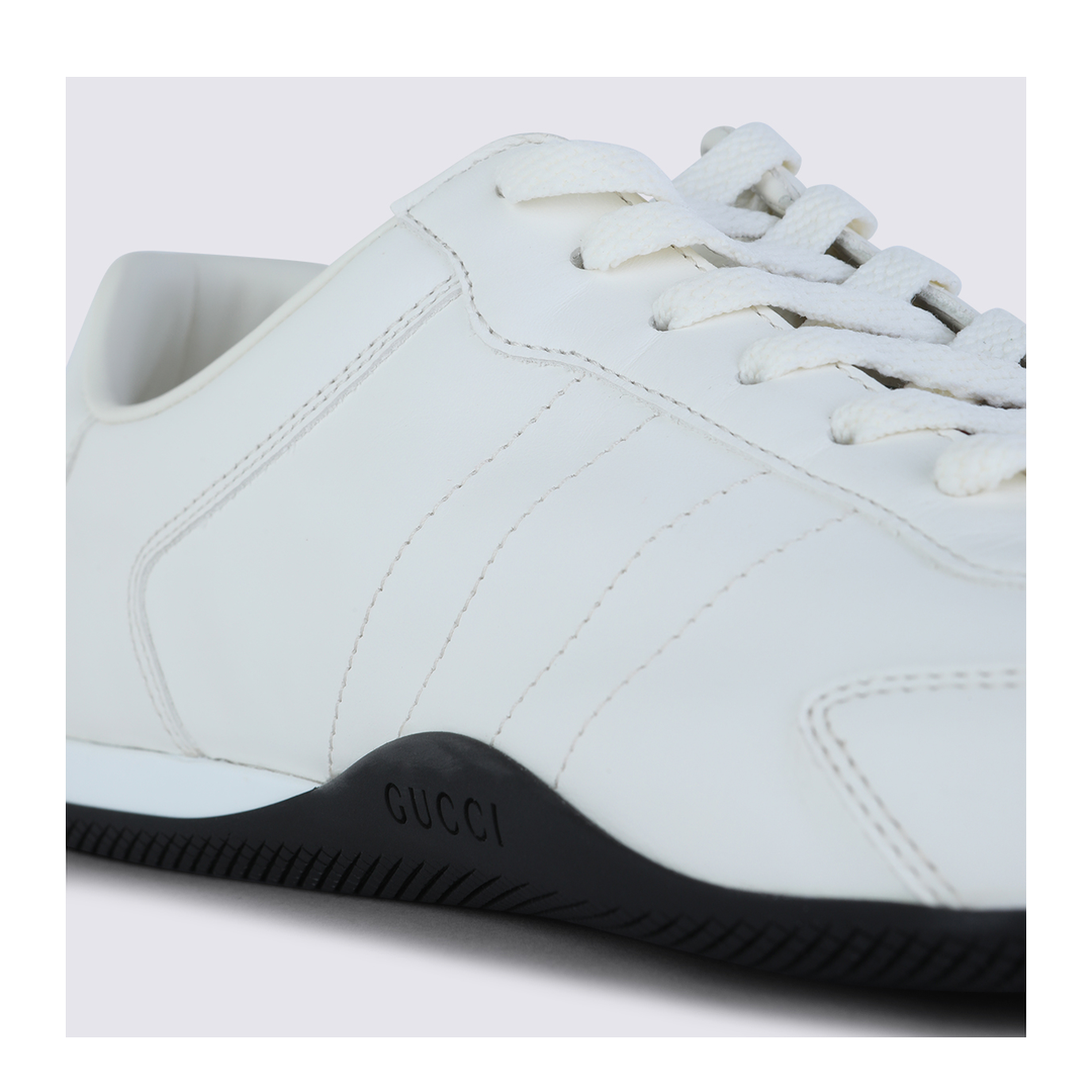 Shift Trainers in White Leather