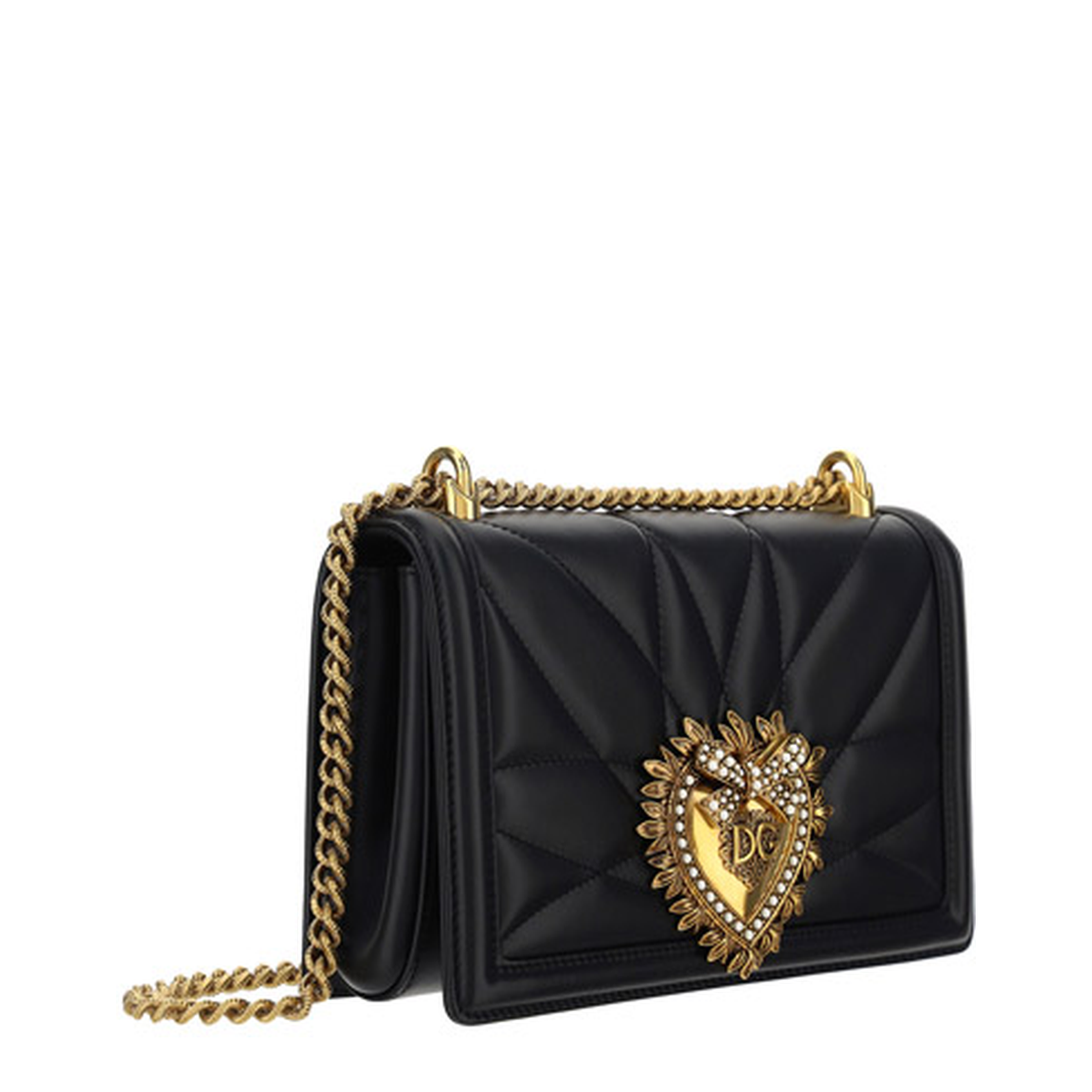 MAYFEYR - Dolce & Gabbana - Medium Devotion Matelass Nappa Shoulder Bag - BB6652AV967