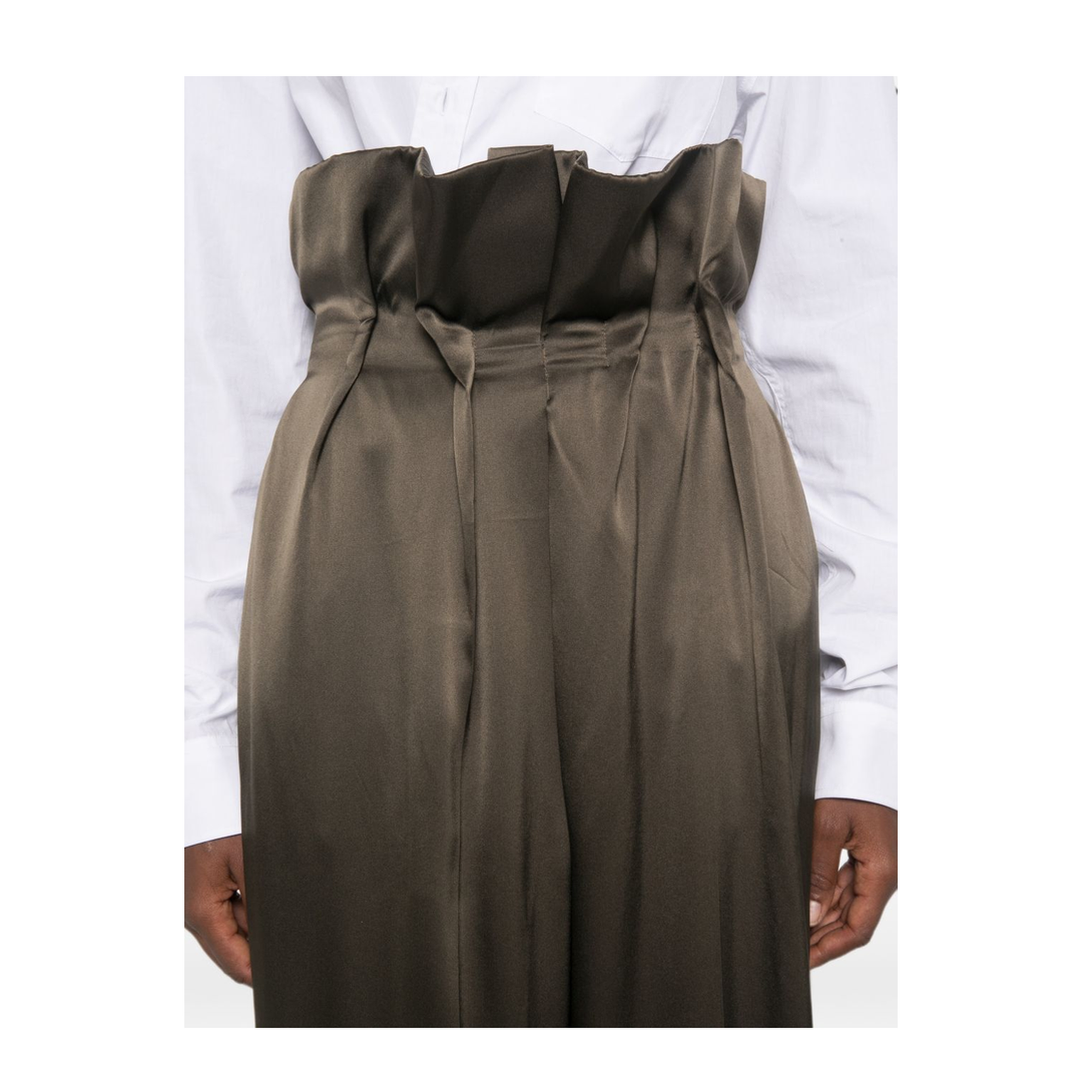 MAYFEYR - Khaite - Trousers Green - 32103029429