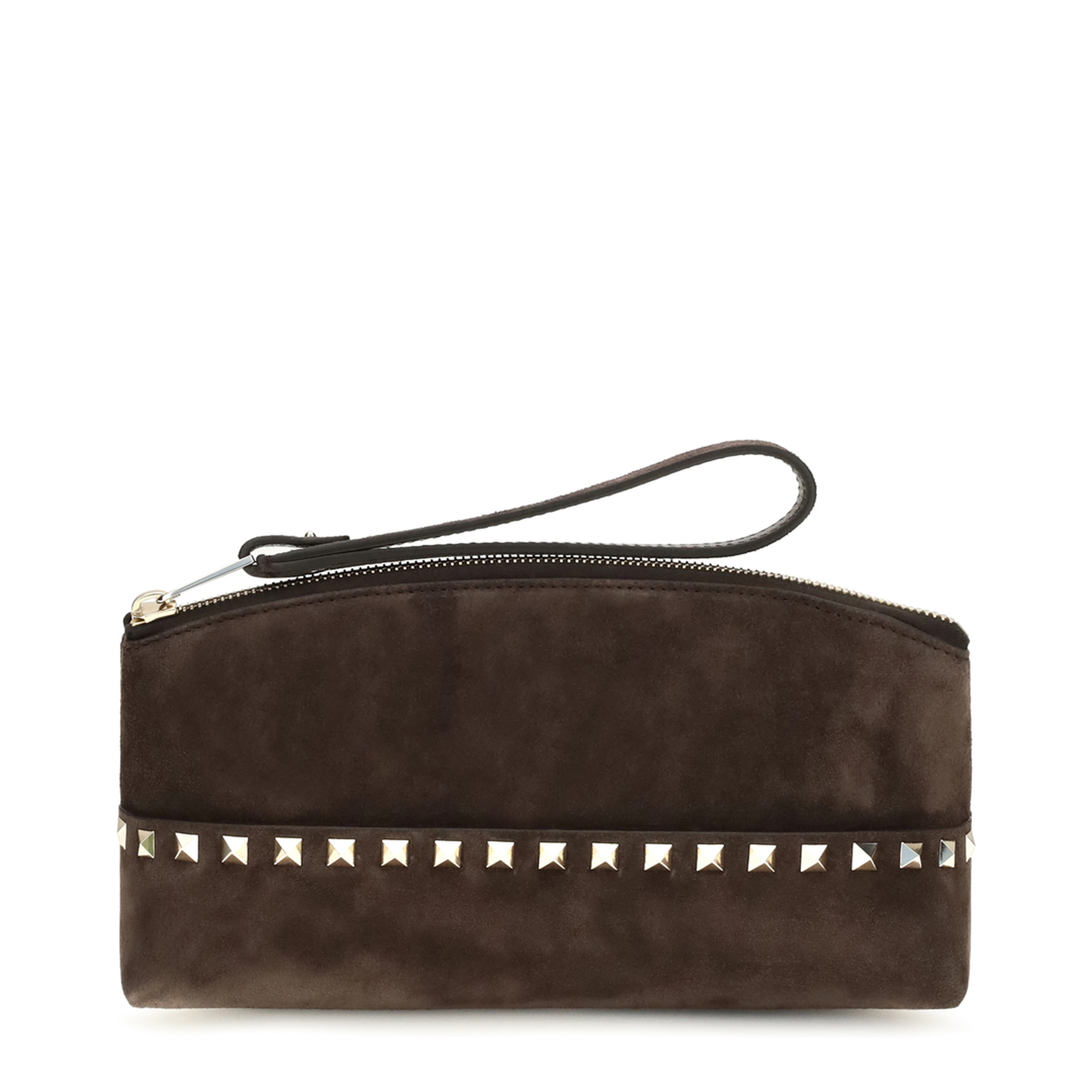 MAYFEYR - Valentino - Rockstud Suede Pouch - 9W2P0BB5KQQ
