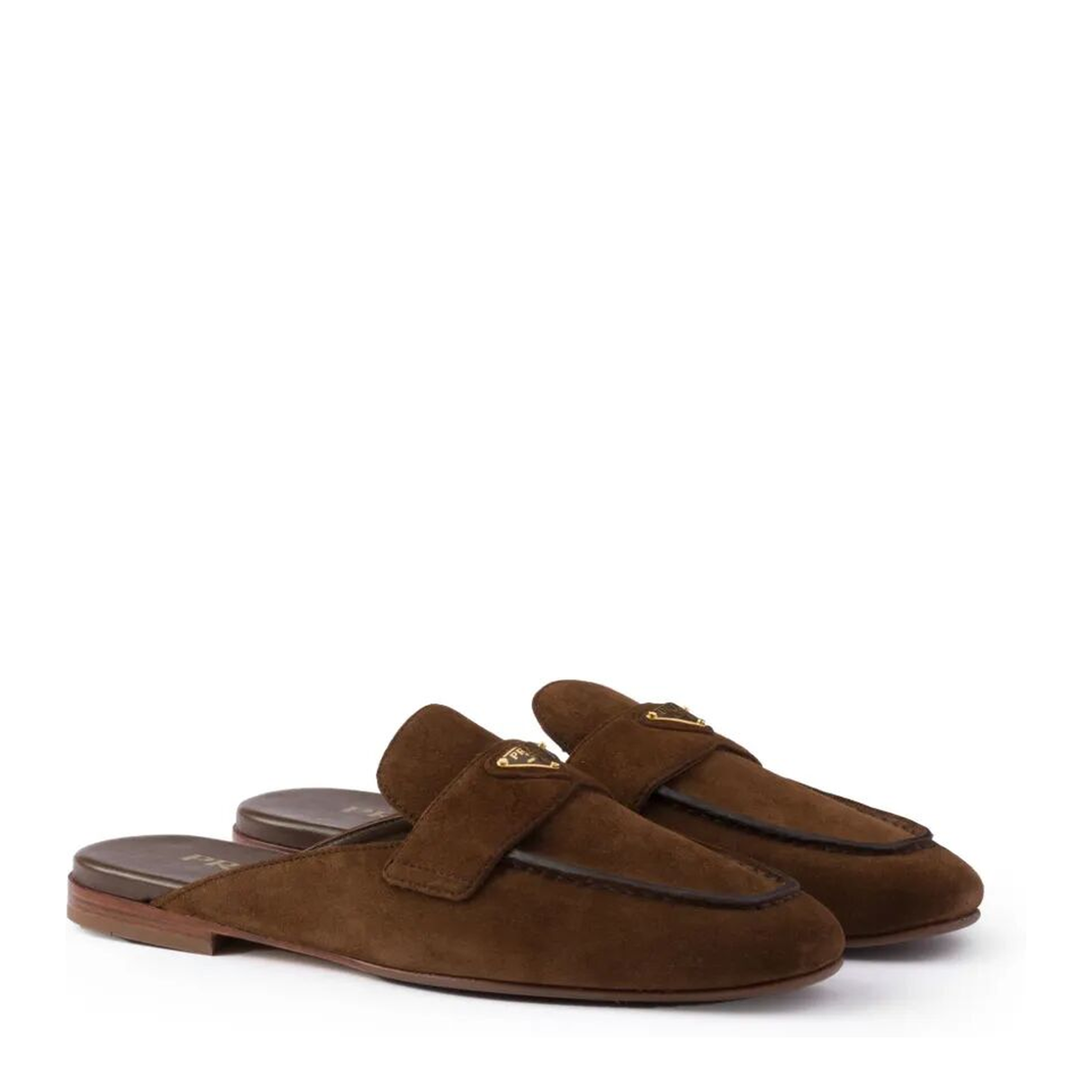 MAYFEYR - Prada - Suede Slippers - 1D766NF010103