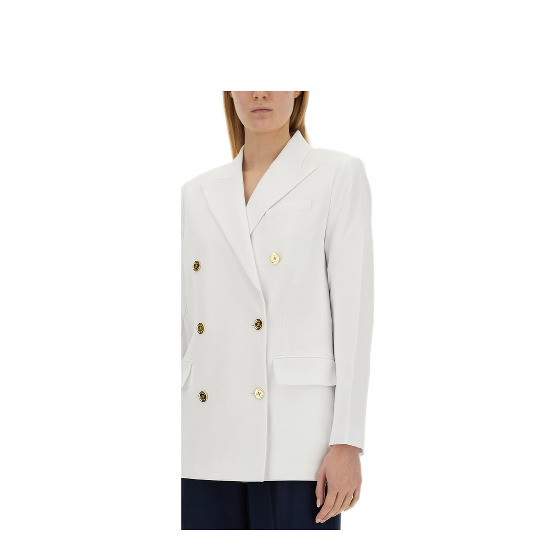 MAYFEYR - MICHAEL BY MICHAEL KORS - Double Breasted Jacket - MF3103WENX100WHITE