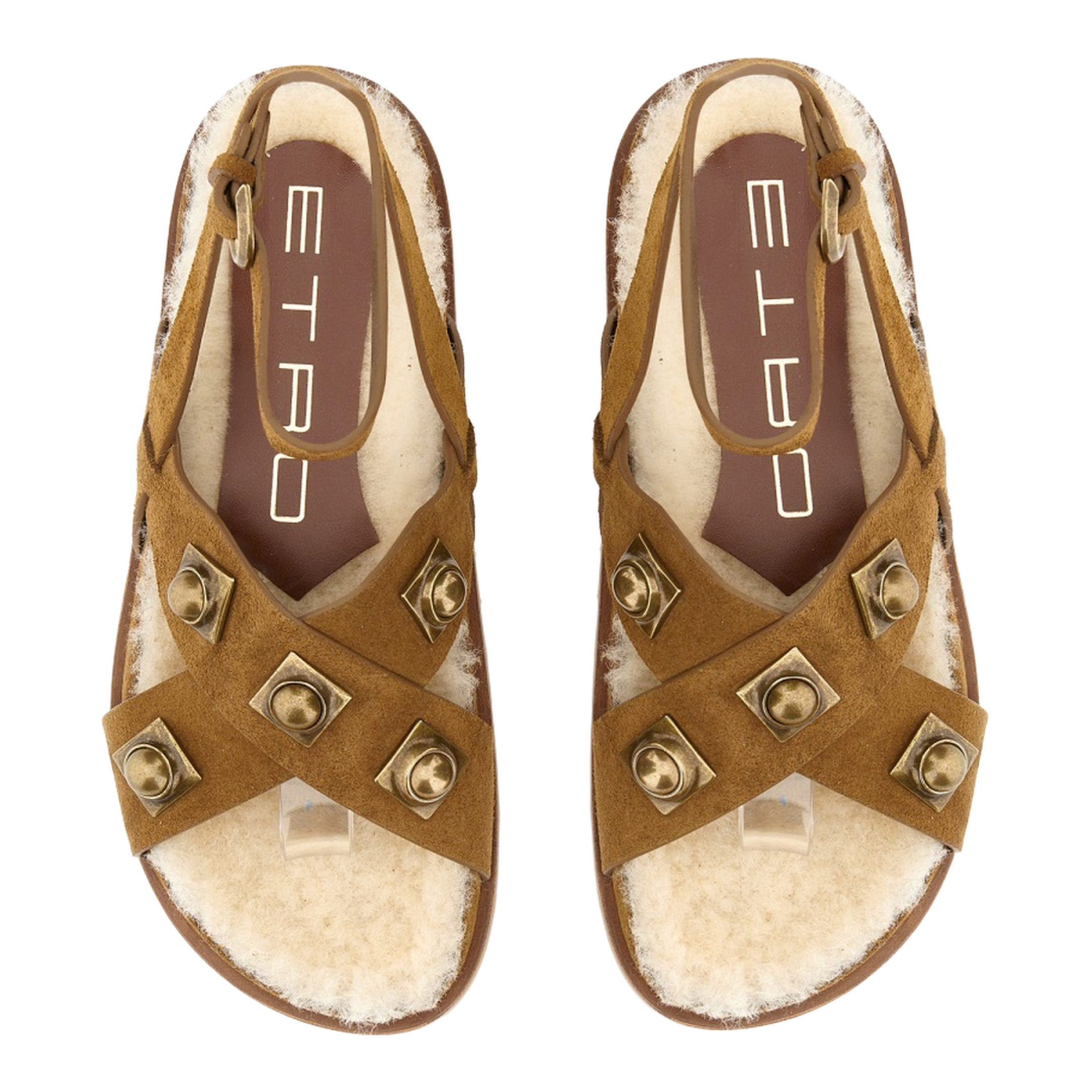 Crown Me Sandals - Beige