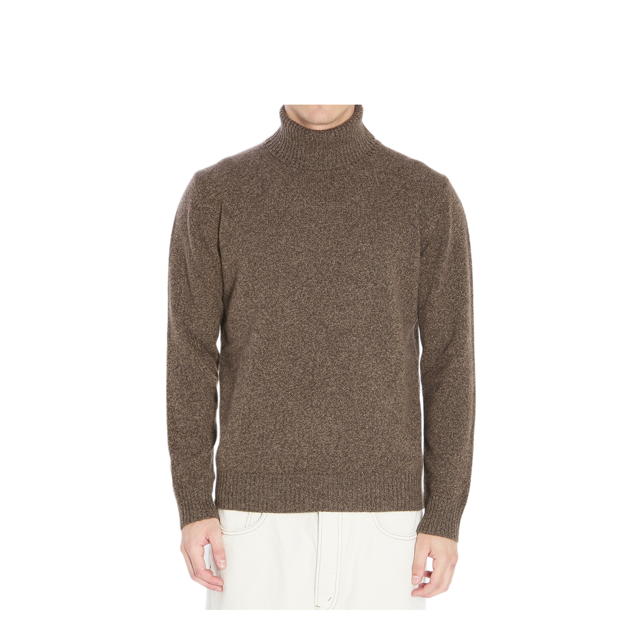 MAYFEYR - Roberto Collina - Mouline Turtleneck Sweater - 253M39003M3929