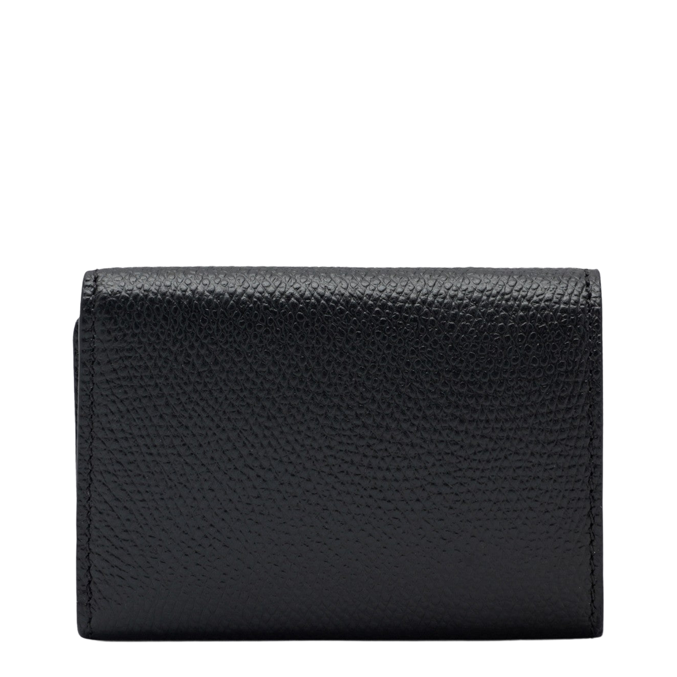 Vlogo trifold wallet black