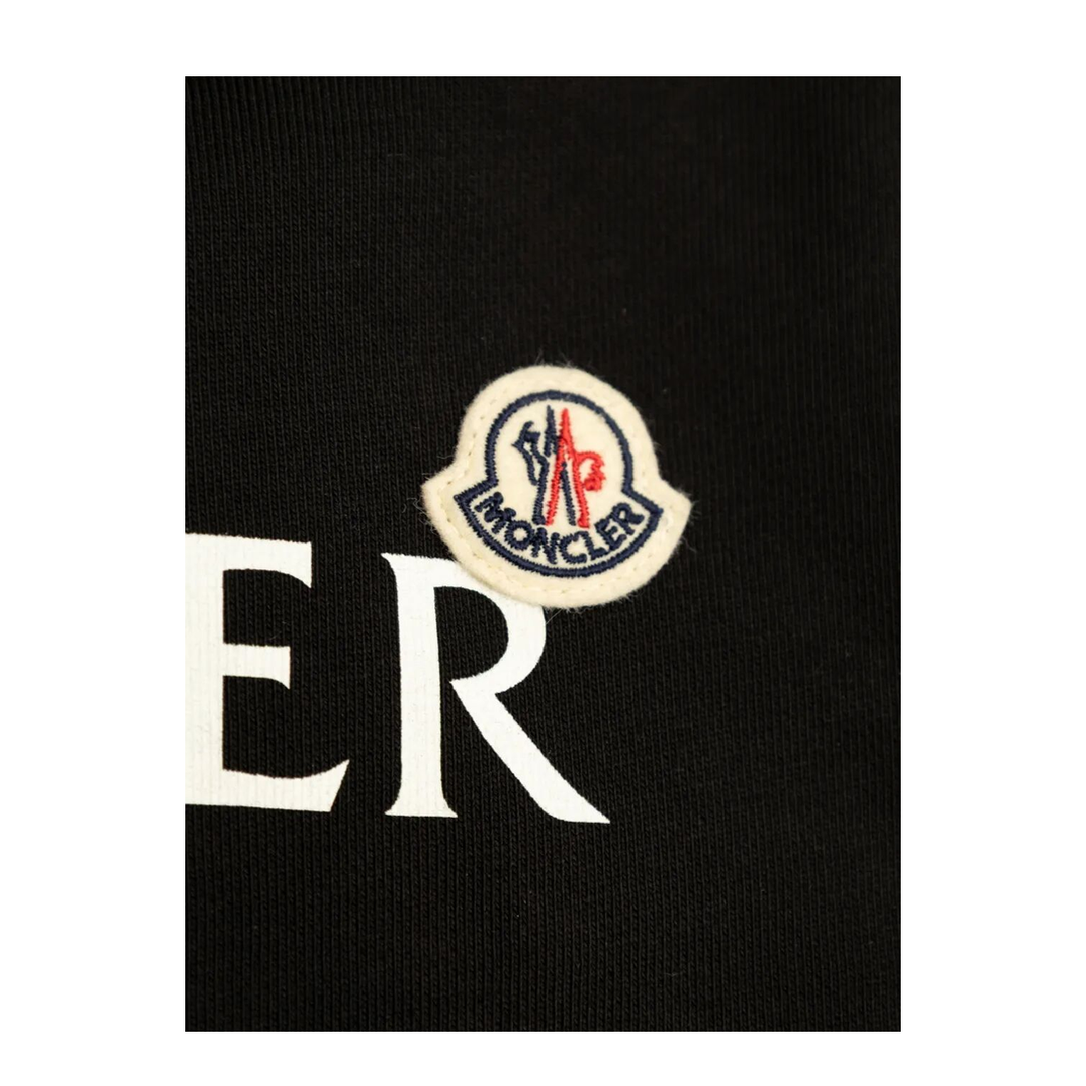 MAYFEYR - Moncler - Logo-Print Cotton Fleece Hoodie And Logo Patch - L19548G0000989AKM999