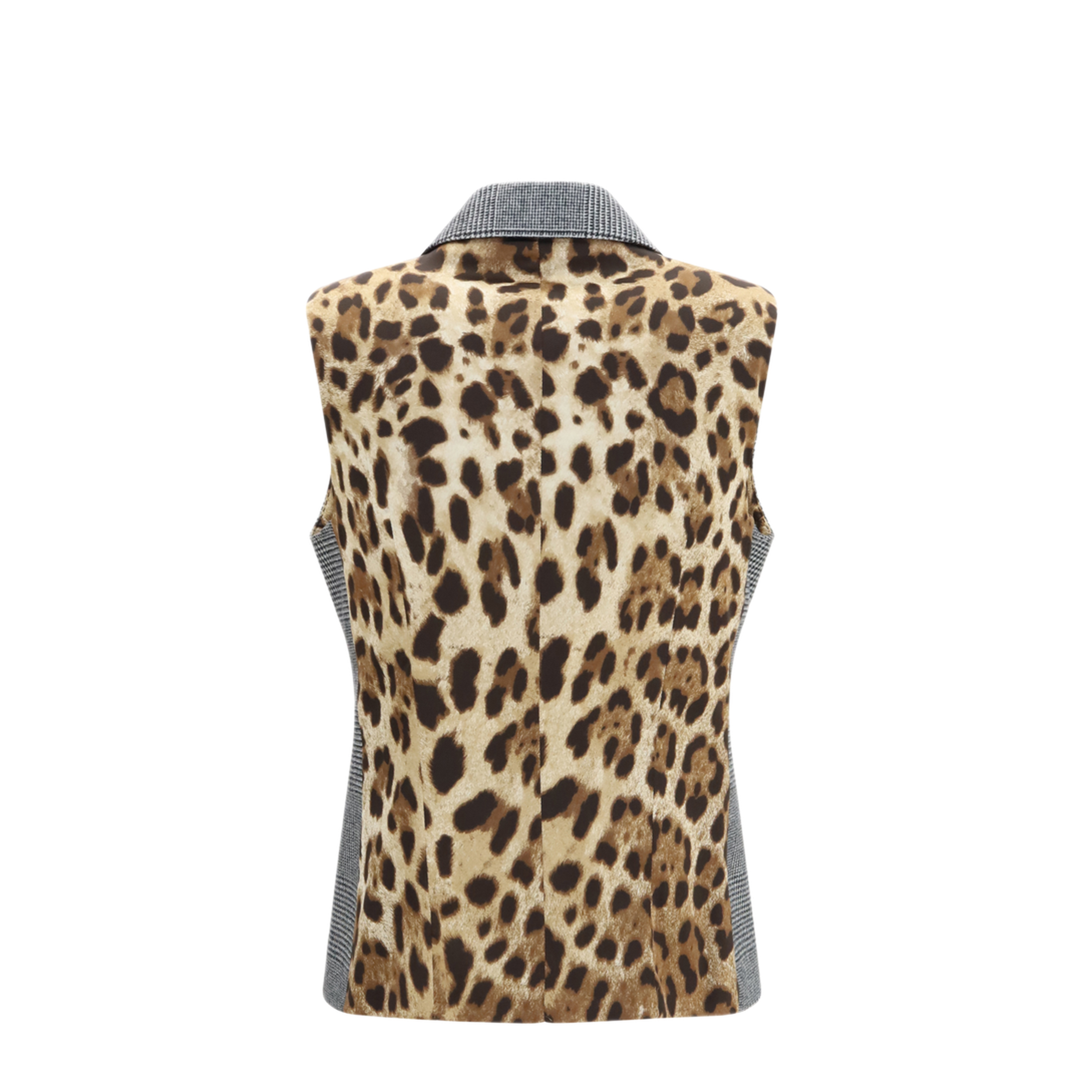 MAYFEYR - Dolce & Gabbana - Prince Of Wales Double Breasted Vest - F794ATFQ2O5