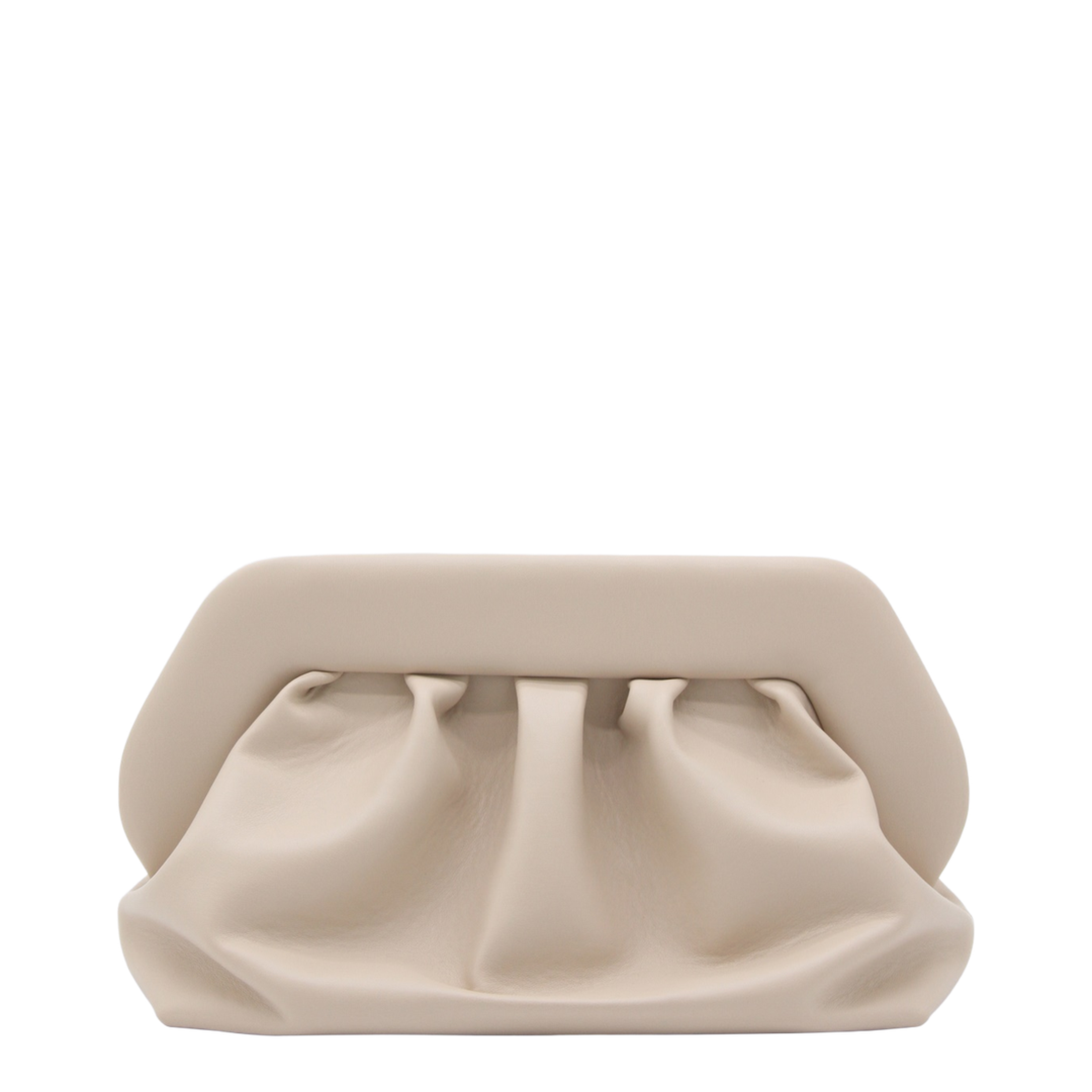 Bios One Size Satin Clutch - Butter Cream