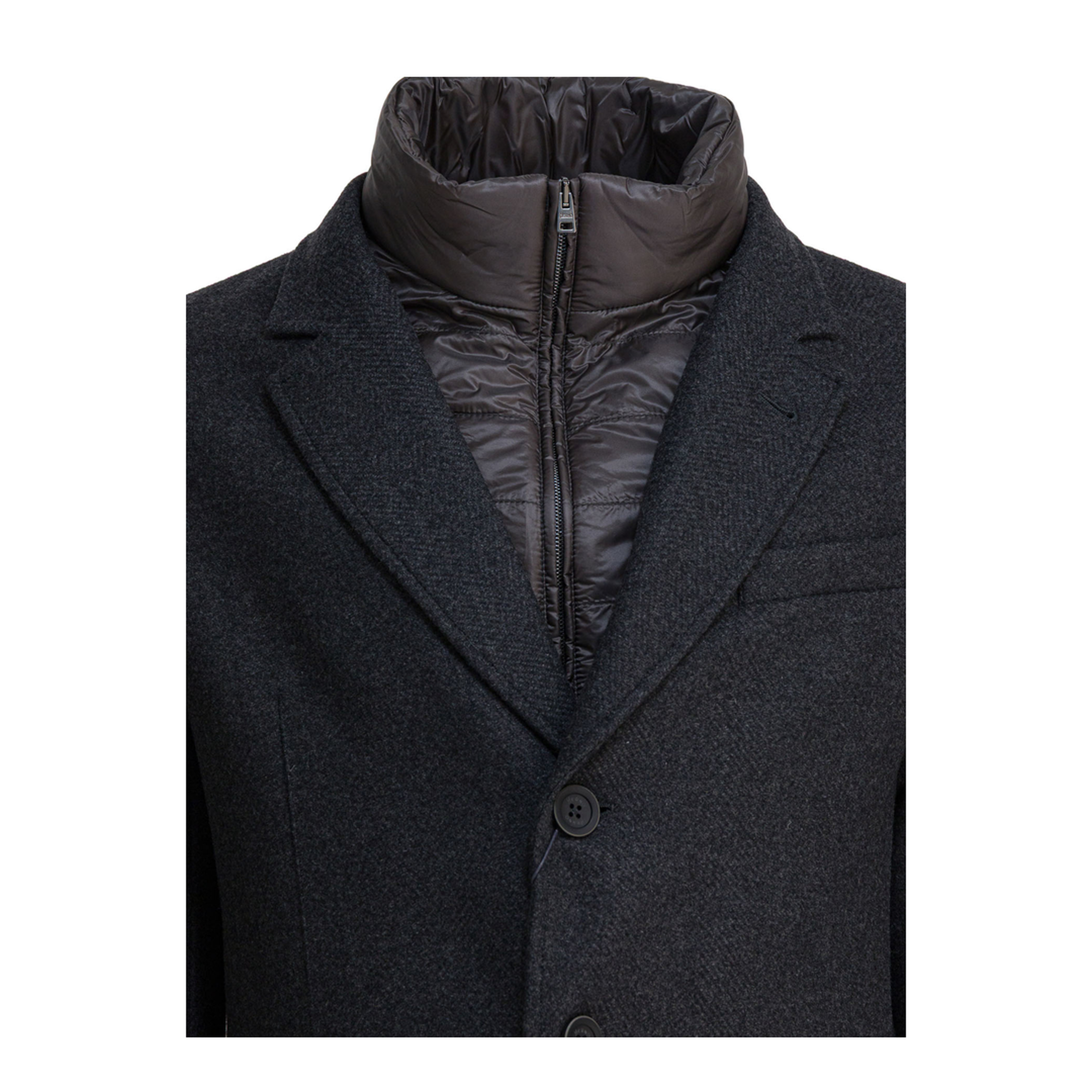 MAYFEYR - Herno - Wool Coat With Vest - CA000216U33457R9487