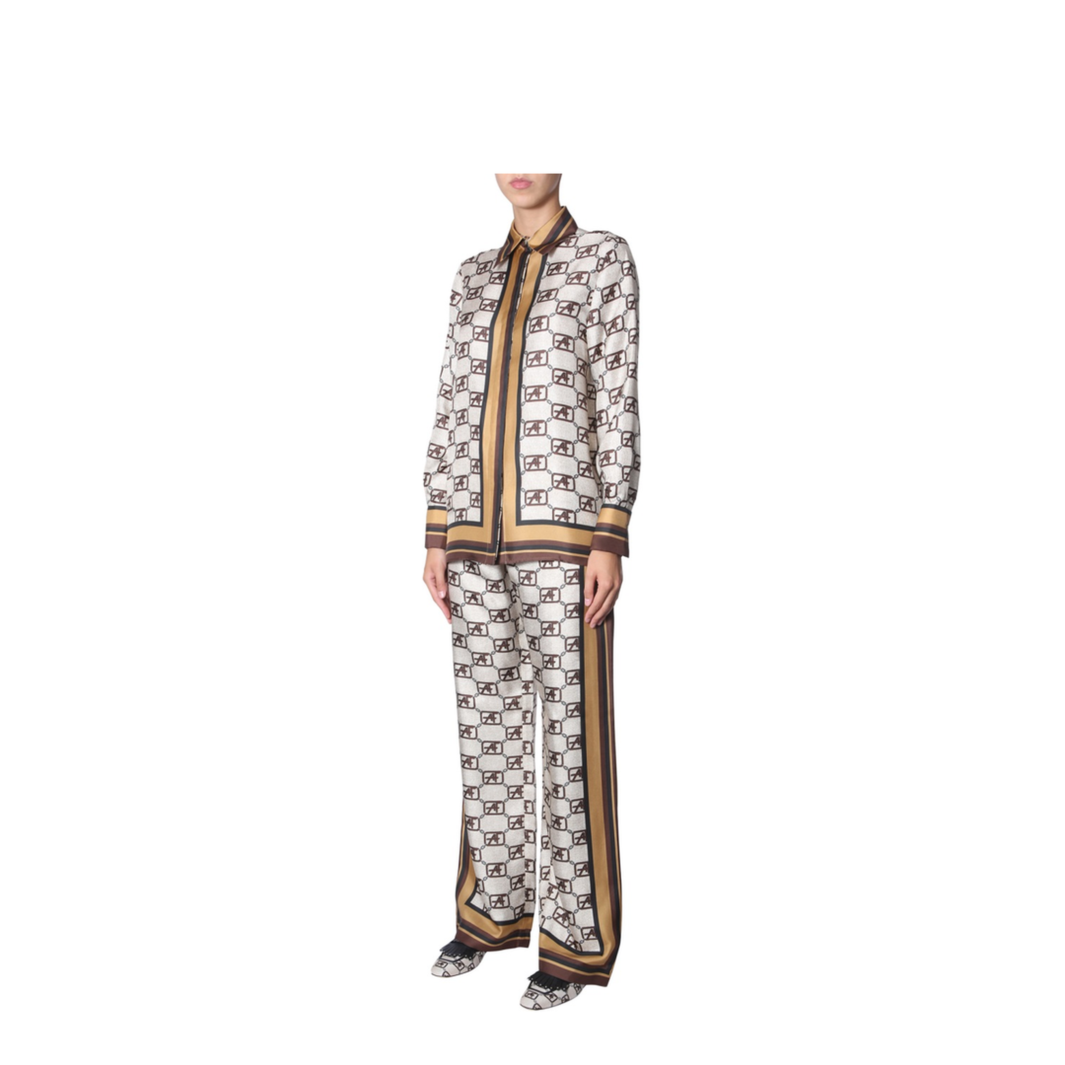 MAYFEYR - ALBERTA FERRETTI - Story Logo Pants - 032566461081