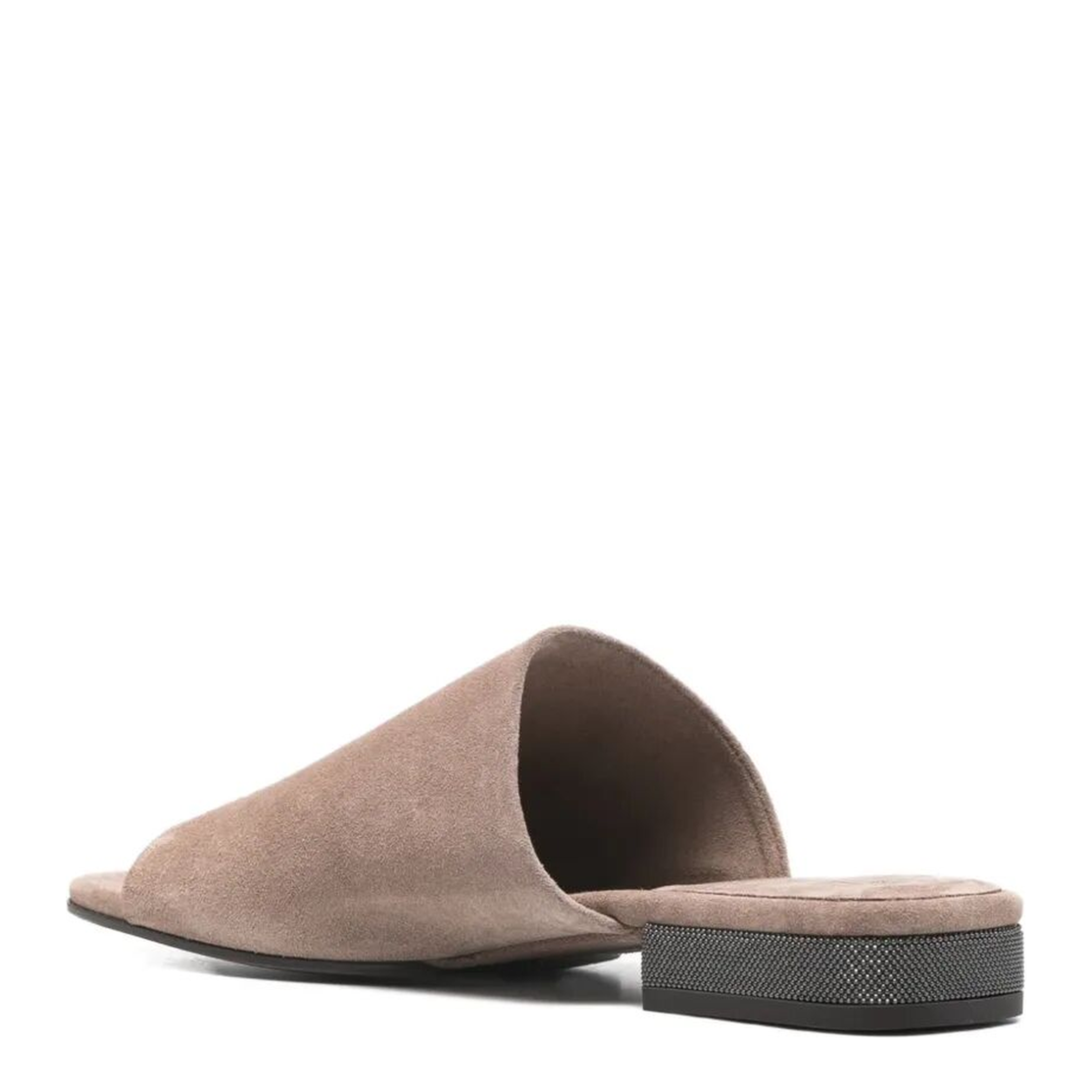 MAYFEYR - Brunello Cucinelli - Suede Mules With Monili - MZSFC3170C8849